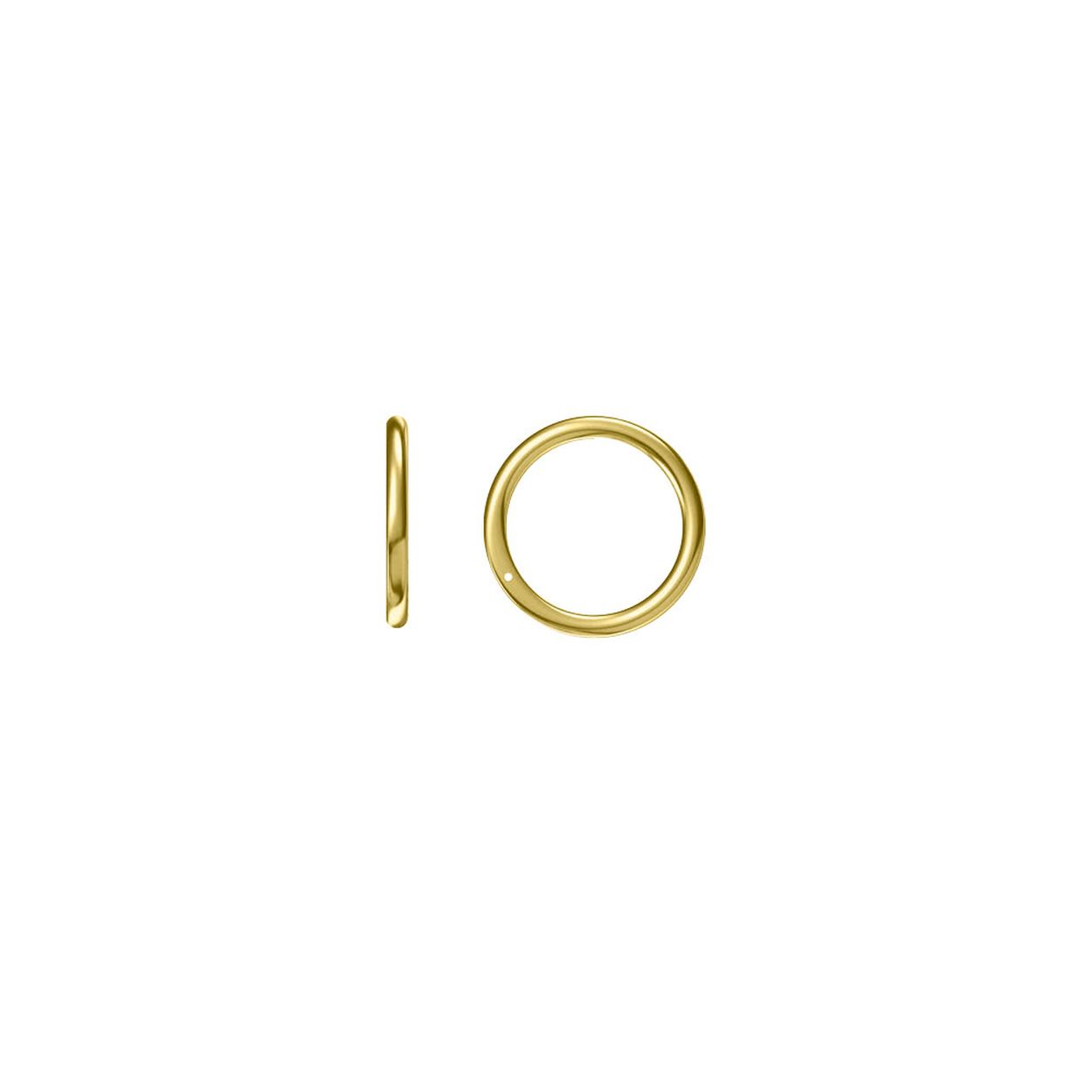 MY iMenso Carezza creol Chiaro 1,2mm (925/1Mgold-plated) 13mm