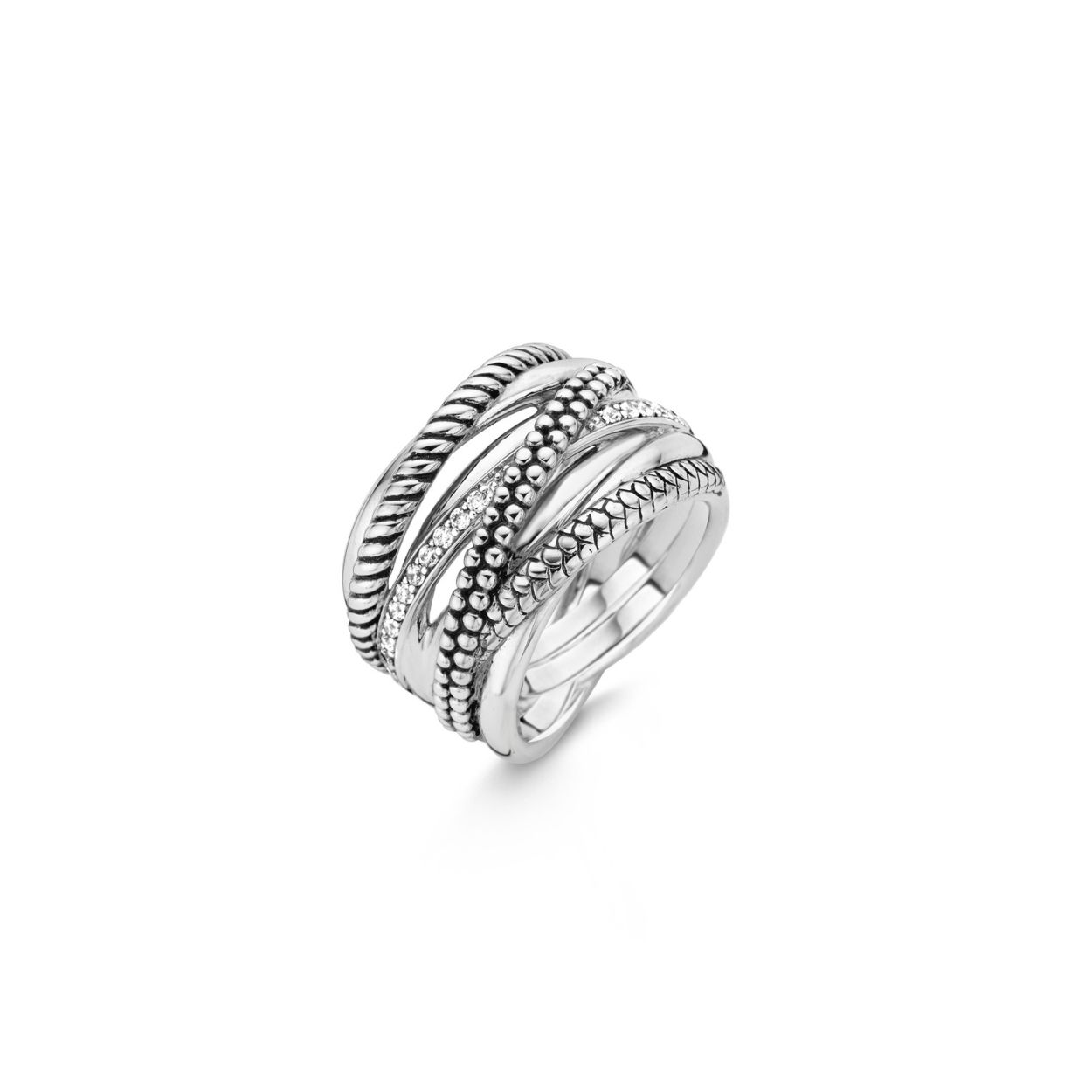 Dit is een ring van het merk Ti Sento Milano.