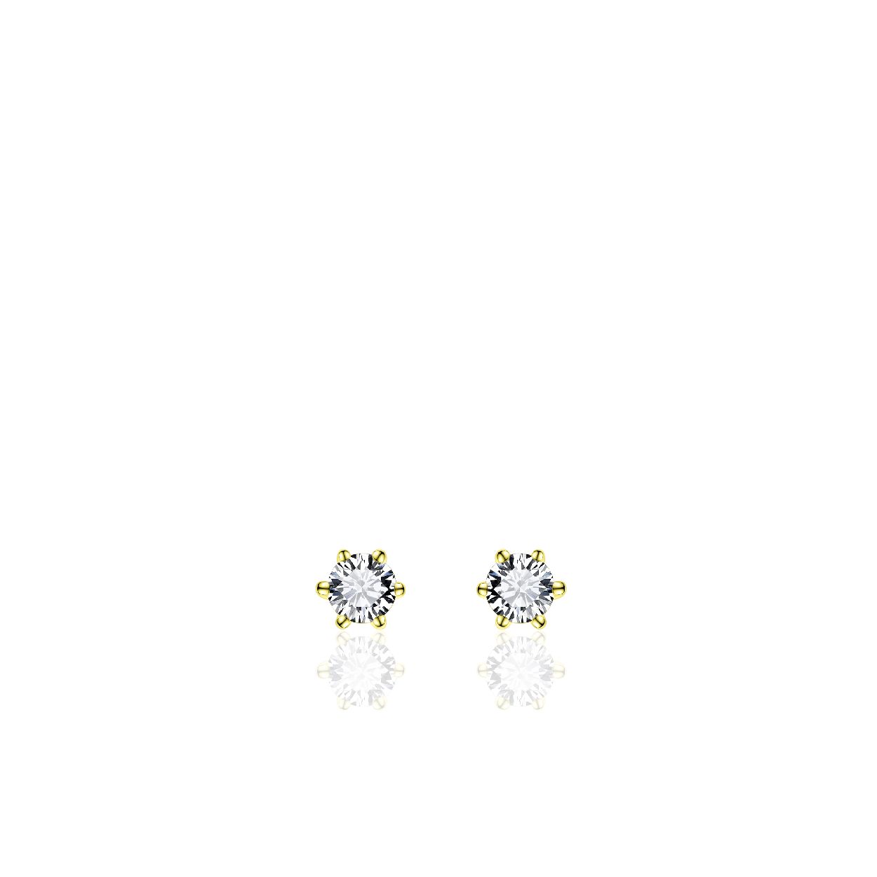 Gisser Jewels Zilver oorstekers zilver SPE03Y