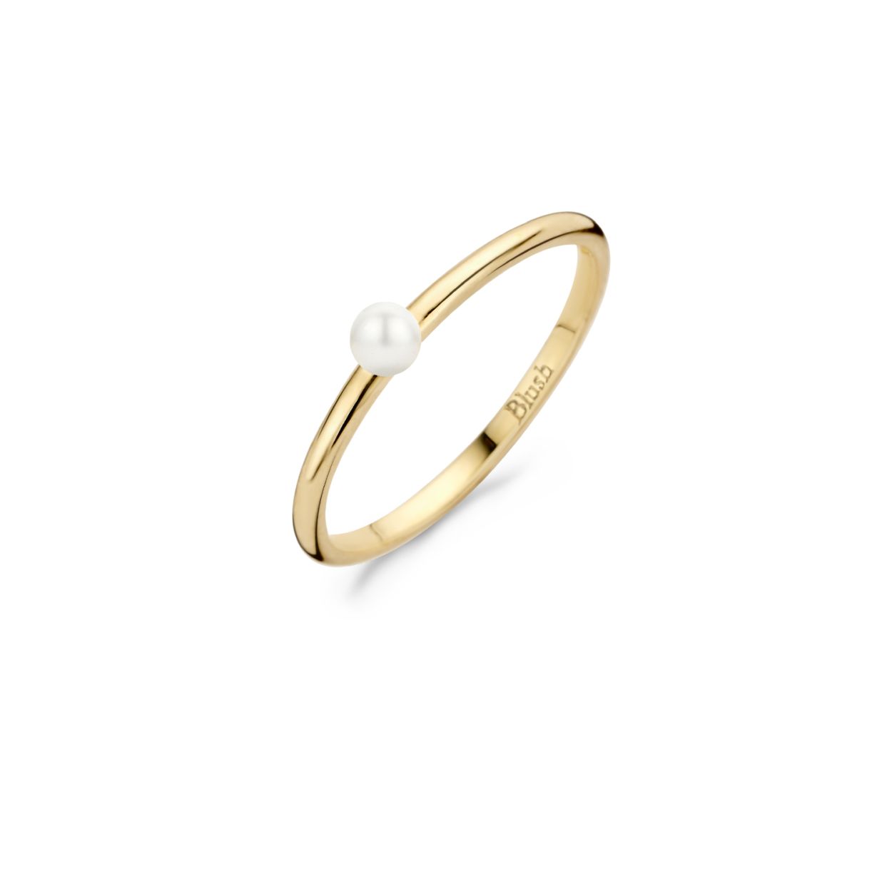 Blush Ring 1213YPW - Geel Goud met parel (14krt.) - Maat 52