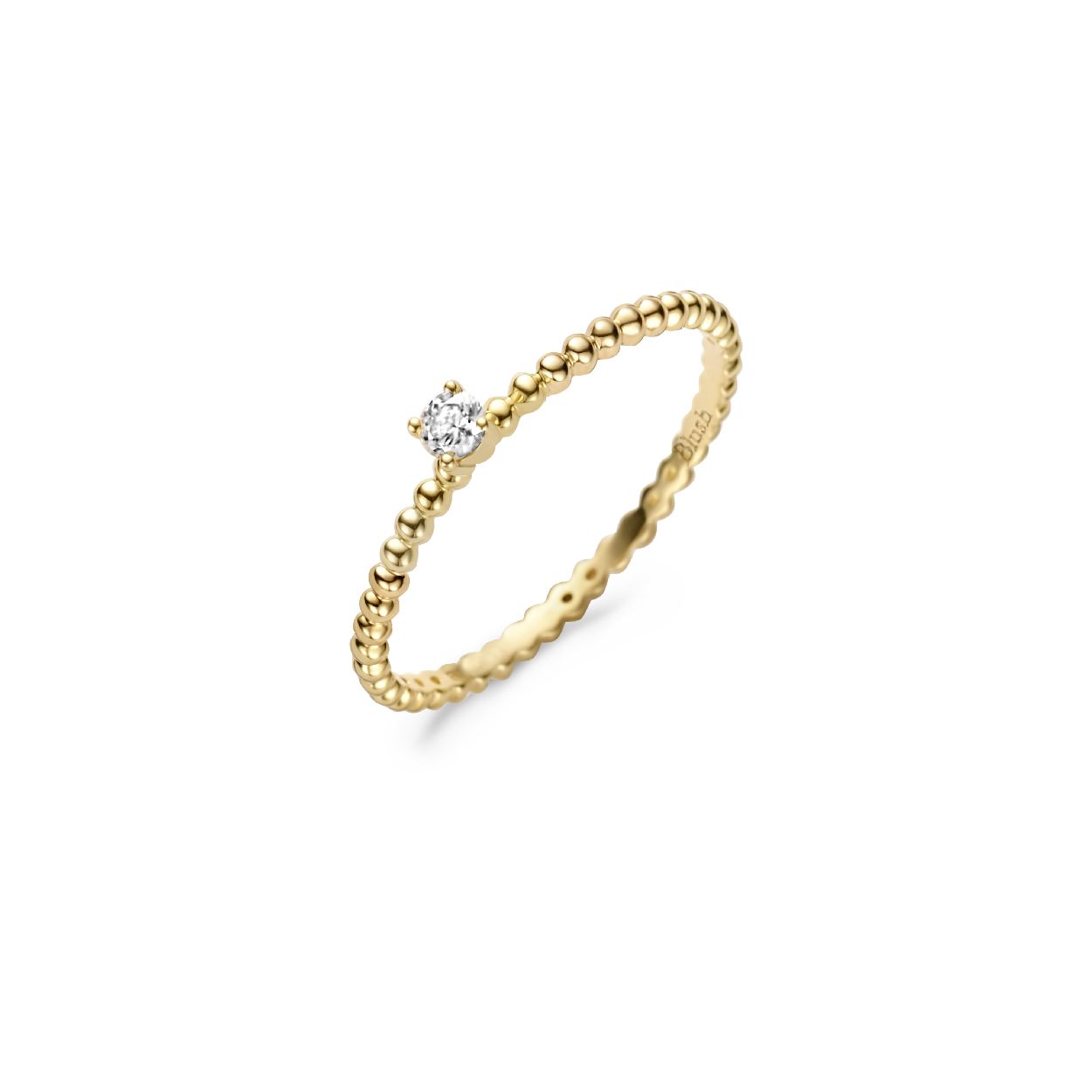 Deze ring is van het merk Blush. Het is een damessieraad gemaakt van goudDe verdere specificaties van det ring zijn als volgt:
Steensoort :Zirconia