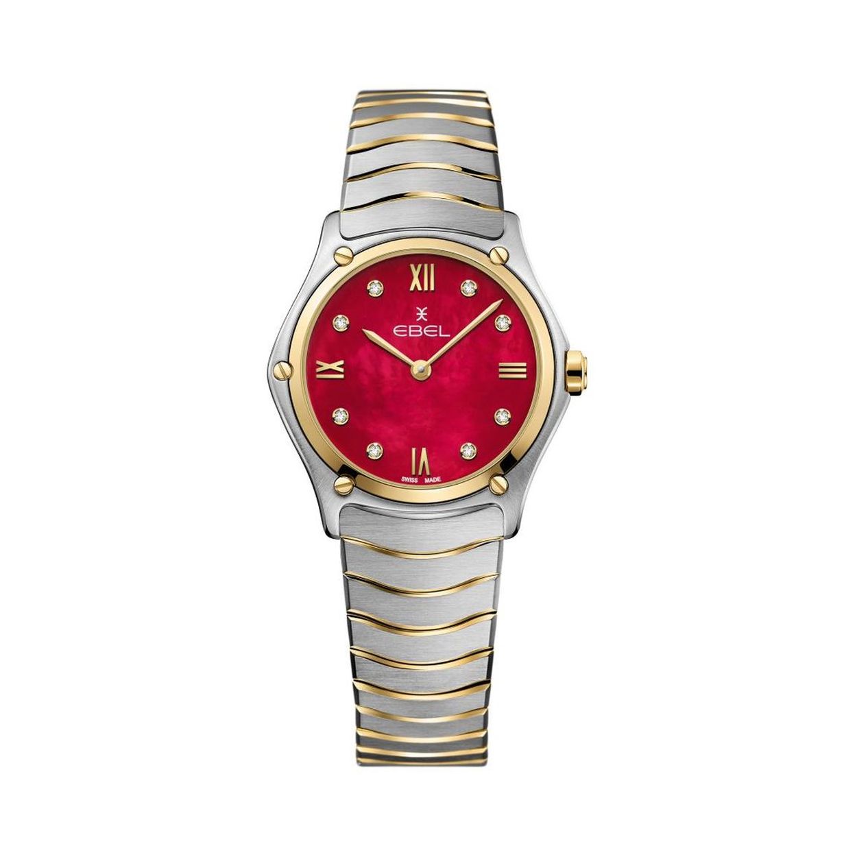 Een prachtig horloge uit de EBEL Sport Classic Lady collectie.