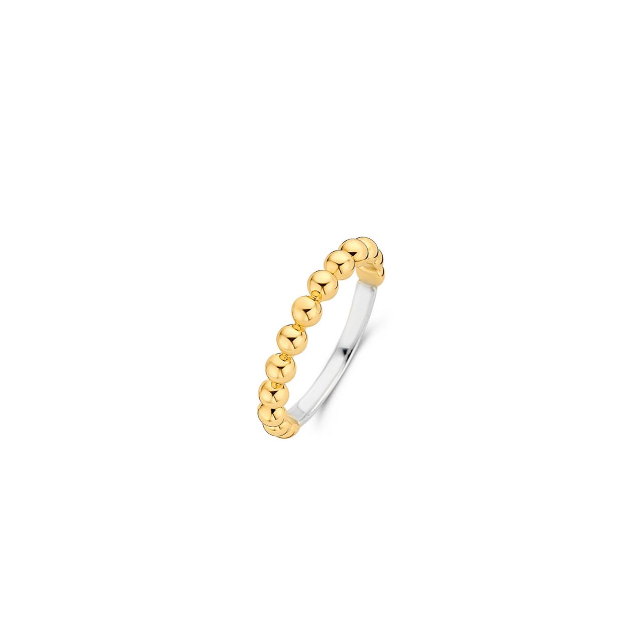 De TI SENTO - Milano Ring 12181SY is gemaakt van Zilver met een geelgouden plating. De kleurstelling van deze ring is Zilver geelgoud verguld. Alle TI SENTO - Milano producten worden geleverd in een luxe geschenkverpakking.