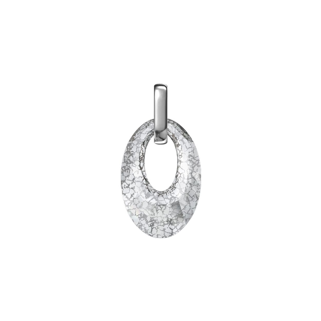 MY iMenso Creoli Helios pendant "Brillante crystal"
"Crystal Silver Patina" 20mm