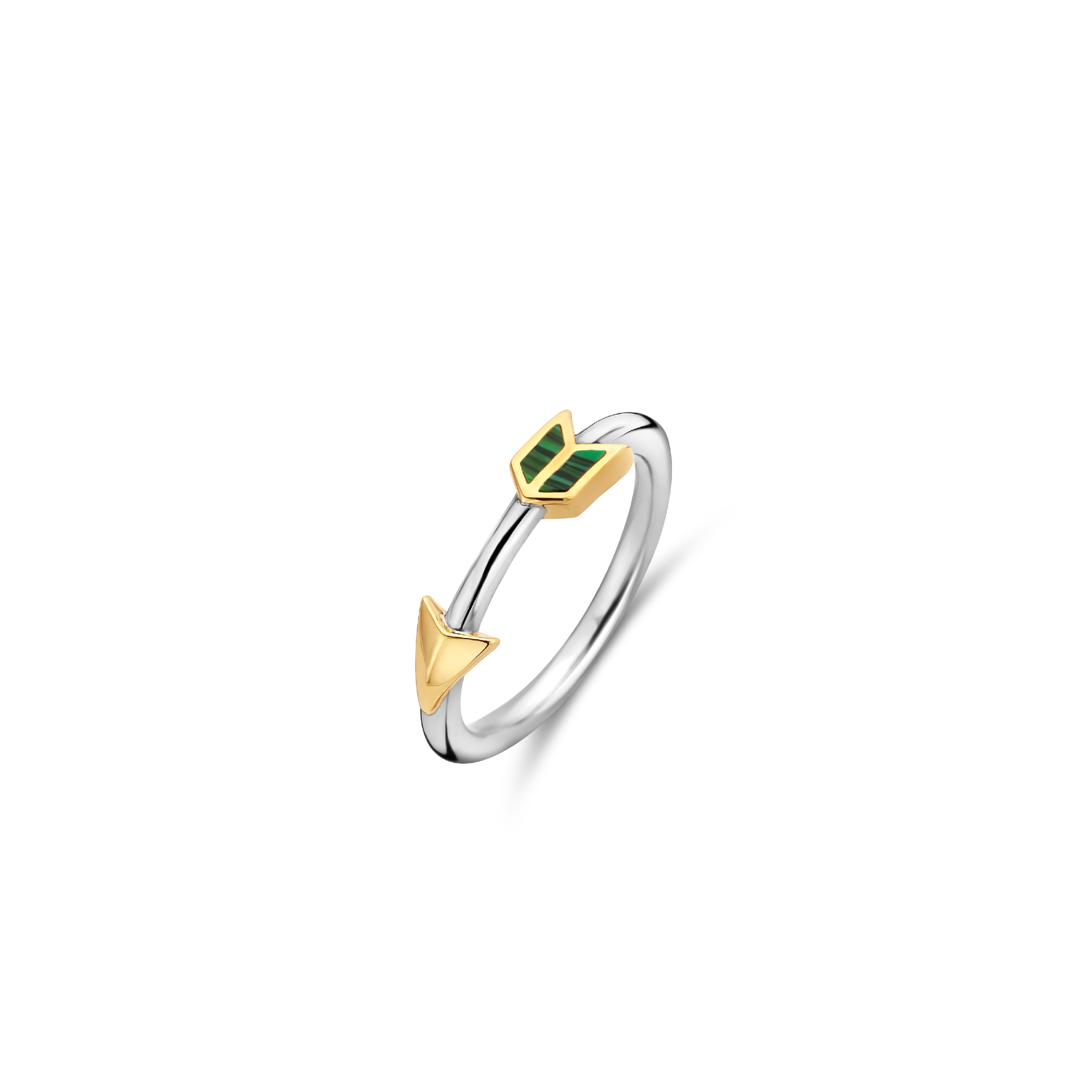 De TI SENTO - Milano Ring 12198MA is gemaakt van Zilver gold plated. De kleurstelling van deze ring is Malachiet. Alle TI SENTO - Milano producten worden geleverd in een luxe geschenkverpakking.
