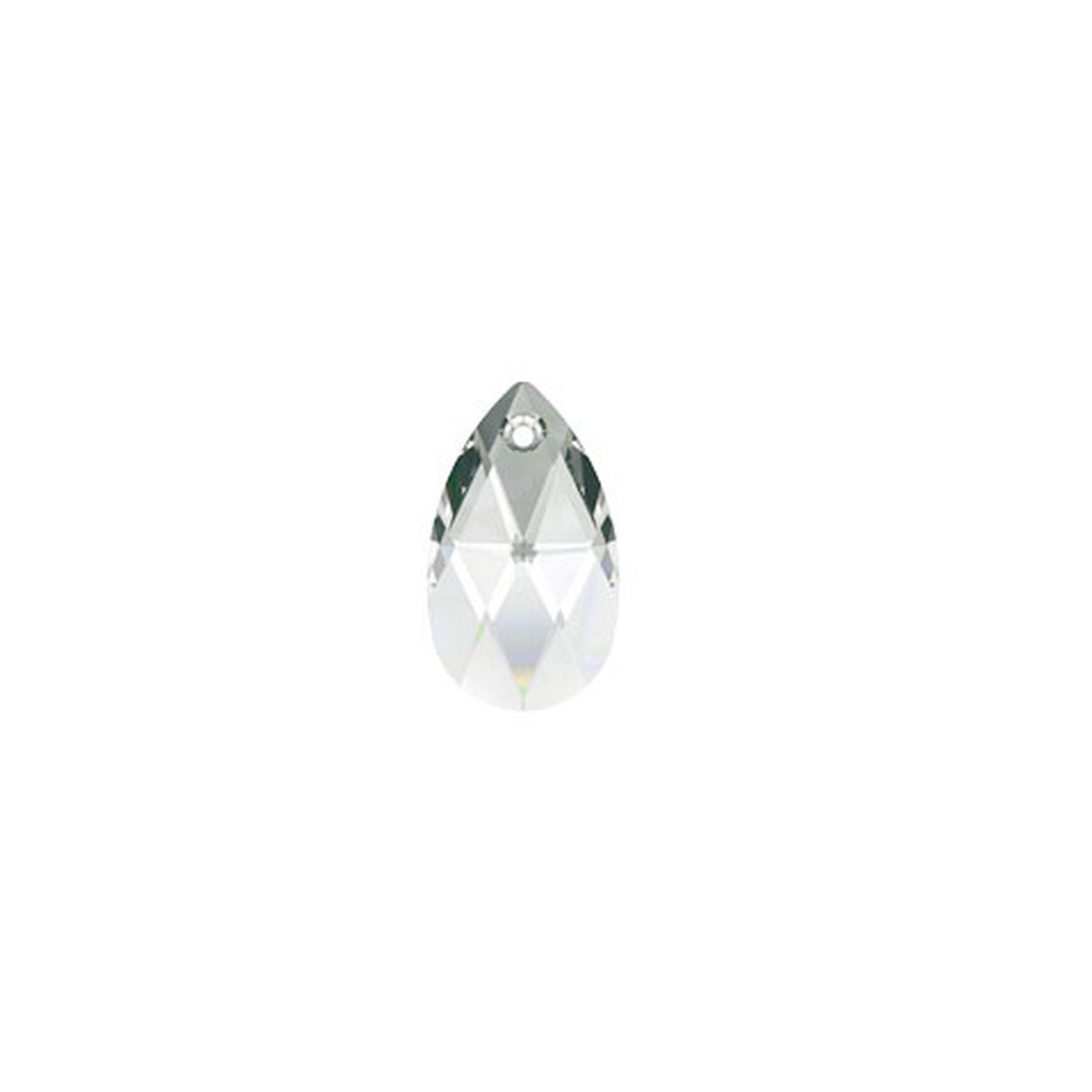 De Pera Crystal steen is een aparte steen door zijn slijpvorm. Deze steen is geschikt om toe te voegen aan één van de Carezza hangers. Deze steen is gemaakt van "Oostenrijks synthetisch kristal" hetgeen garant staat voor een mooi schittering en kwaliteit. Door het eenvoudige wisselen is het leuk om meerdere stenen te hebben en zo dagelijks uw hanger of oorhangers te veranderen.

MY iMenso Creoli Carezza Pera single stone "Brillante
crystal" "Crystal" 16mm