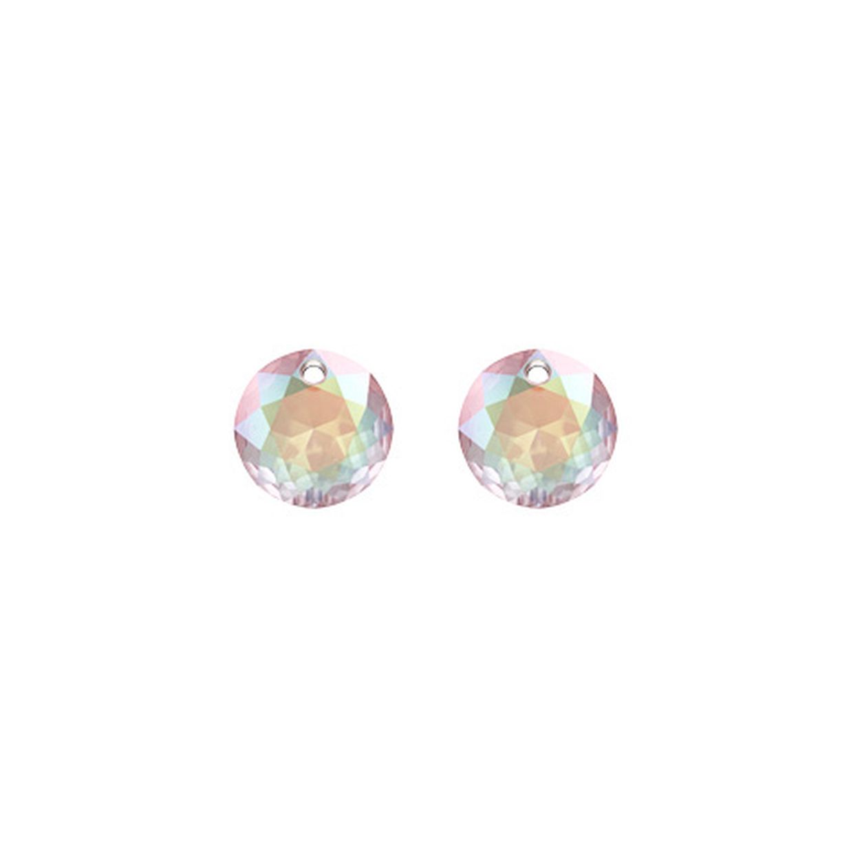MY iMenso Creoli Carezza Tonda pair of stones
"Brillante crystal" "Crystal AB" 10mm