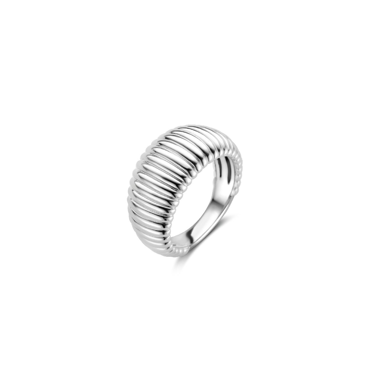 Dit is een Ring van het merk TI SENTO Milano. Dit sieraad heeft de volgende kleur: Zilver