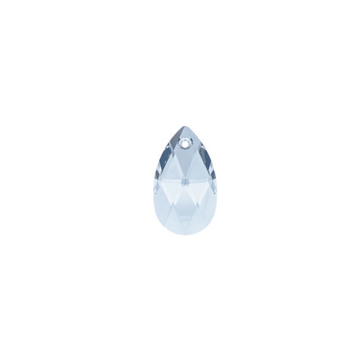 De Pera Blue Shade steen is een aparte steen door zijn slijpvorm. Deze steen is geschikt om toe te voegen aan één van de Carezza hangers. Deze steen is gemaakt van "Oostenrijks synthetisch kristal" hetgeen garant staat voor een mooi schittering en kwaliteit. Door het eenvoudige wisselen is het leuk om meerdere stenen te hebben en zo dagelijks uw hanger of oorhangers te veranderen.
MY iMenso Creoli Carezza Pera single stone "Brillantecrystal" "Blue Shade" 16mm