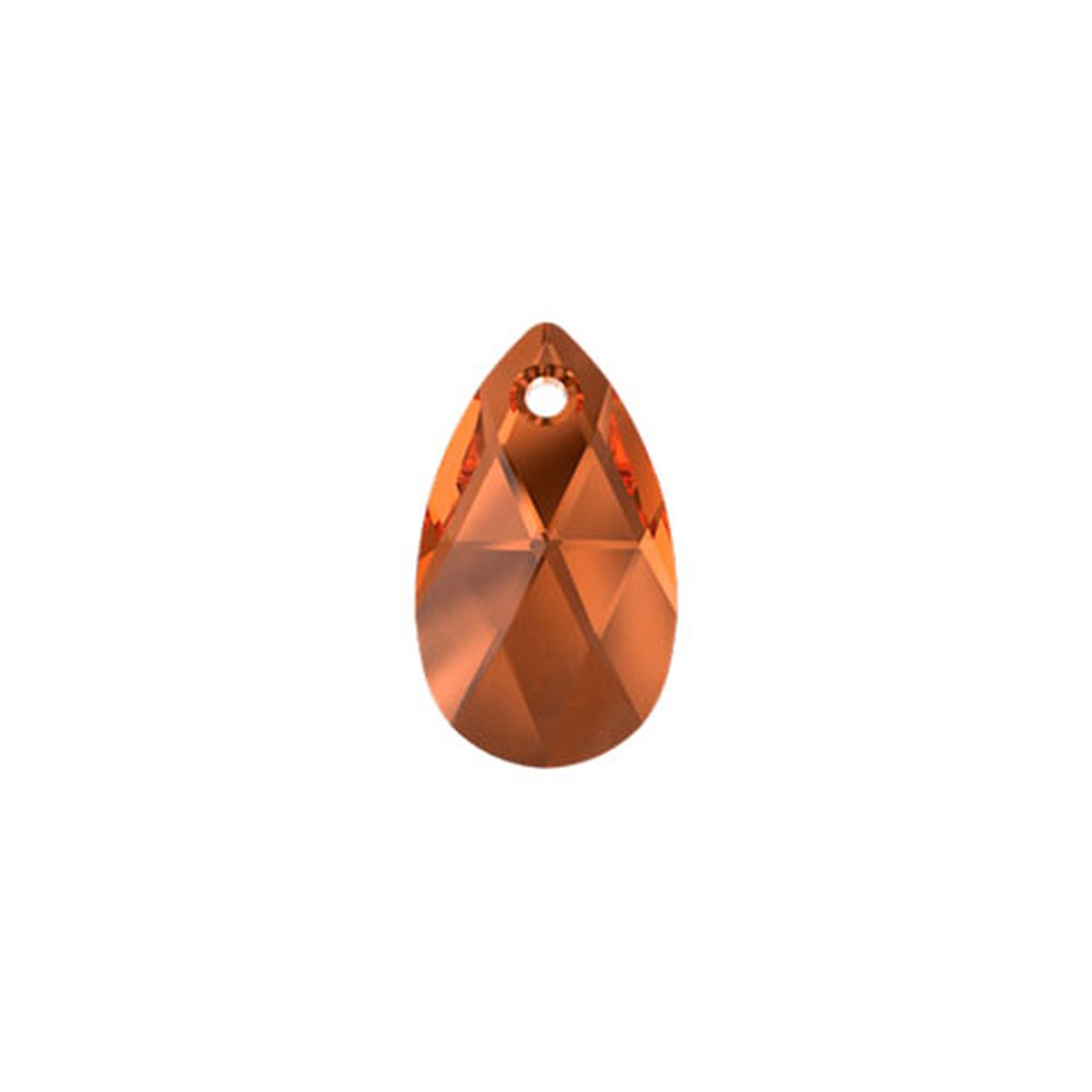 De Pera Smoked Amber steen is een aparte steen door zijn slijpvorm. Deze steen is geschikt om toe te voegen aan één van de Carezza hangers. Deze steen is gemaakt van "Oostenrijks synthetisch kristal" hetgeen garant staat voor een mooi schittering en kwaliteit. Door het eenvoudige wisselen is het leuk om meerdere stenen te hebben en zo dagelijks uw hanger of oorhangers te veranderen.