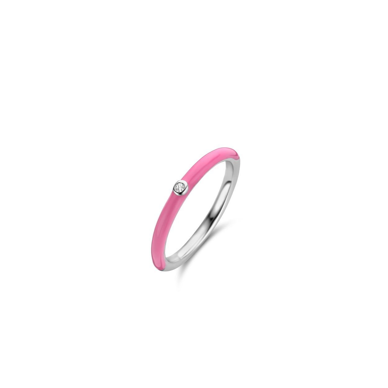 De TI SENTO - Milano Ring 12225FU is gemaakt van Zilver . De kleurstelling van deze ring is Fuchsia. Alle TI SENTO - Milano producten worden geleverd in een luxe geschenkverpakking.