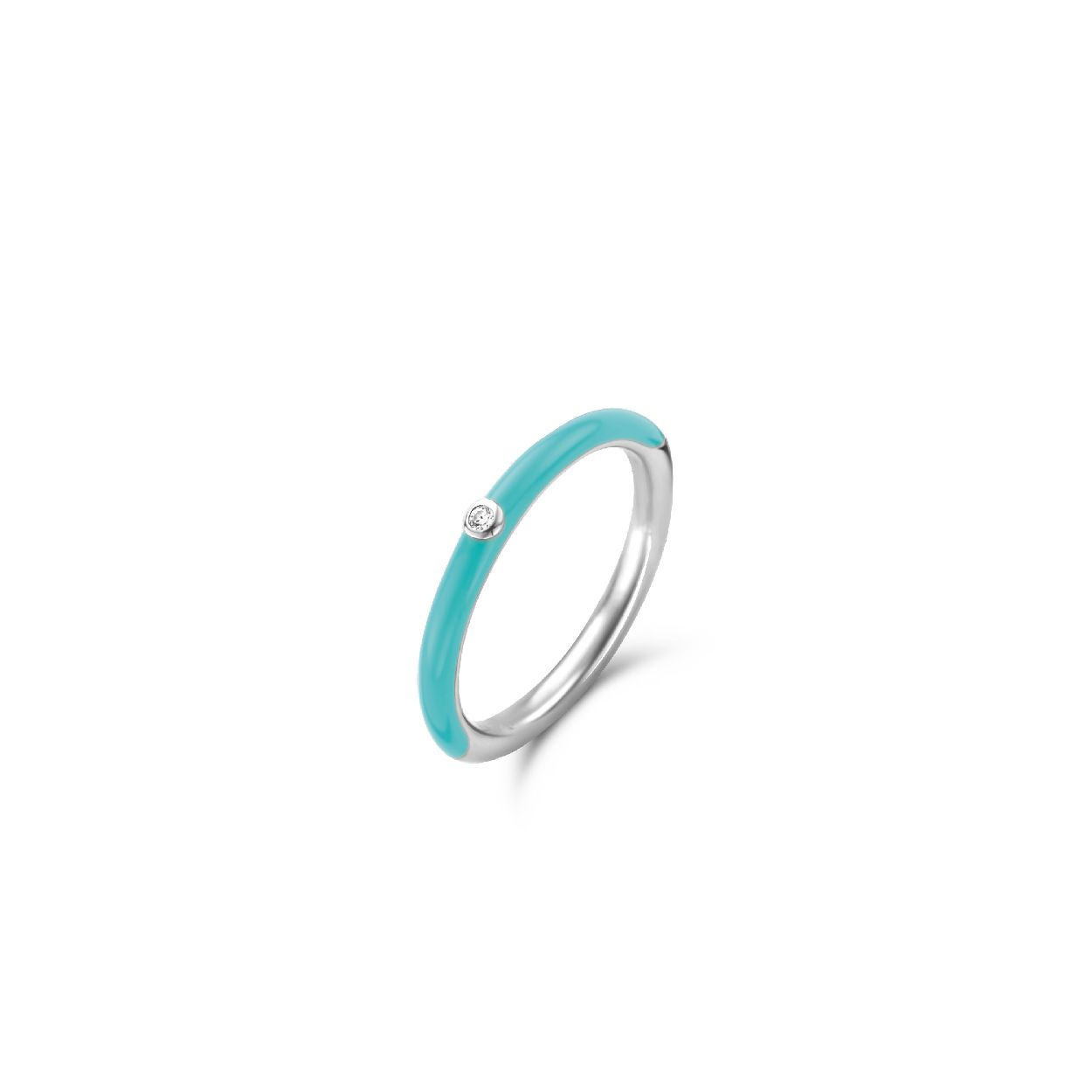 Dit is een Ring van het merk TI SENTO Milano. Dit sieraad heeft de volgende kleur: Turquoise