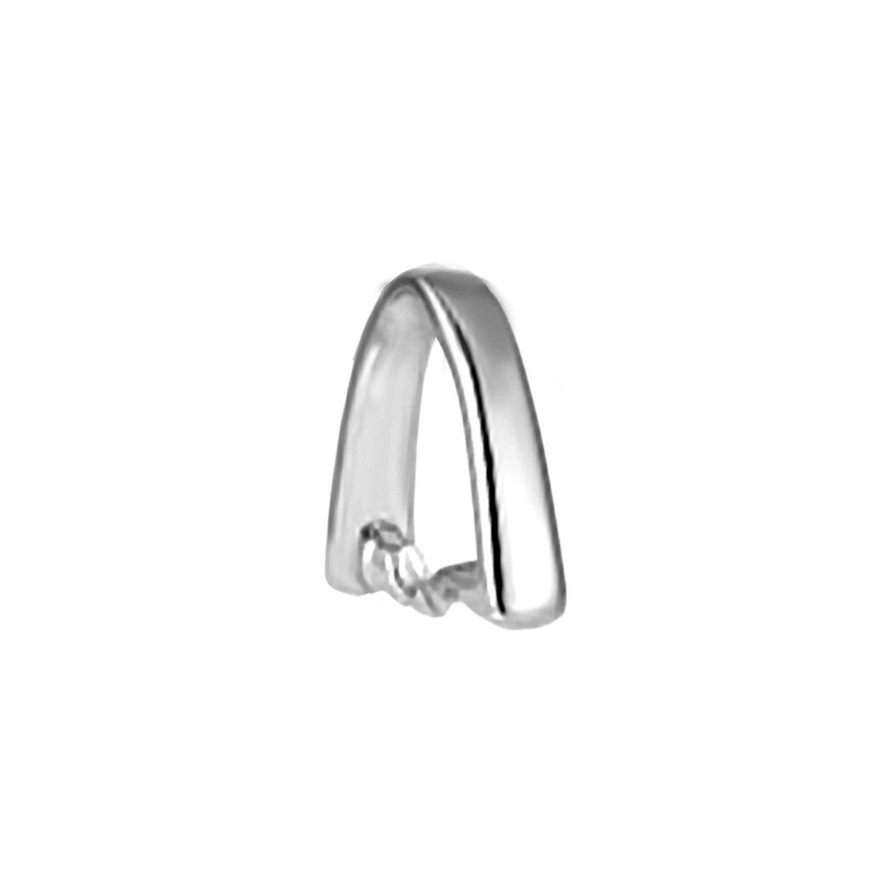 MY iMenso Creoli bail for pendant for  22mm-Pera (925/rhod-plated)