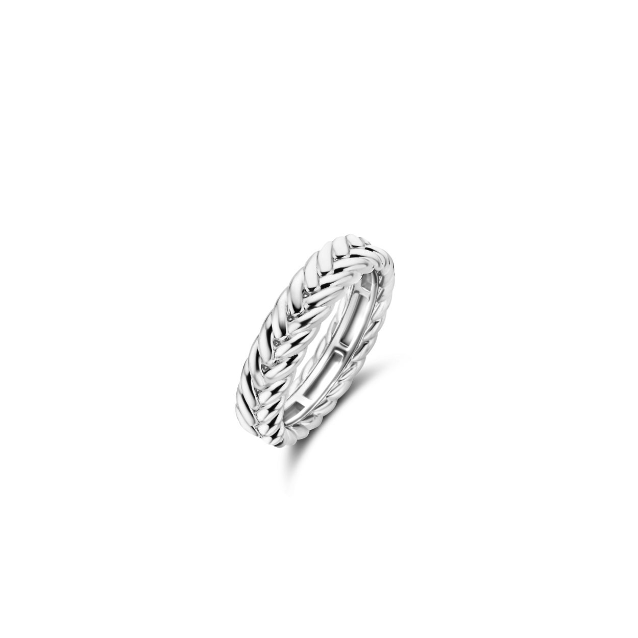 De TI SENTO - Milano Ring 12263SI is gemaakt van Zilver . De kleurstelling van deze ring is Zilver. Alle TI SENTO - Milano producten worden geleverd in een luxe geschenkverpakking.