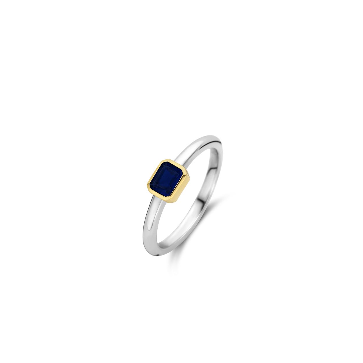De TI SENTO - Milano ti-sento-milano-ring-12273by 12273BY is gemaakt van Zilver gold plated. De kleurstelling van deze ring is Blauw. Alle TI SENTO - Milano producten worden geleverd in een luxe geschenkverpakking.