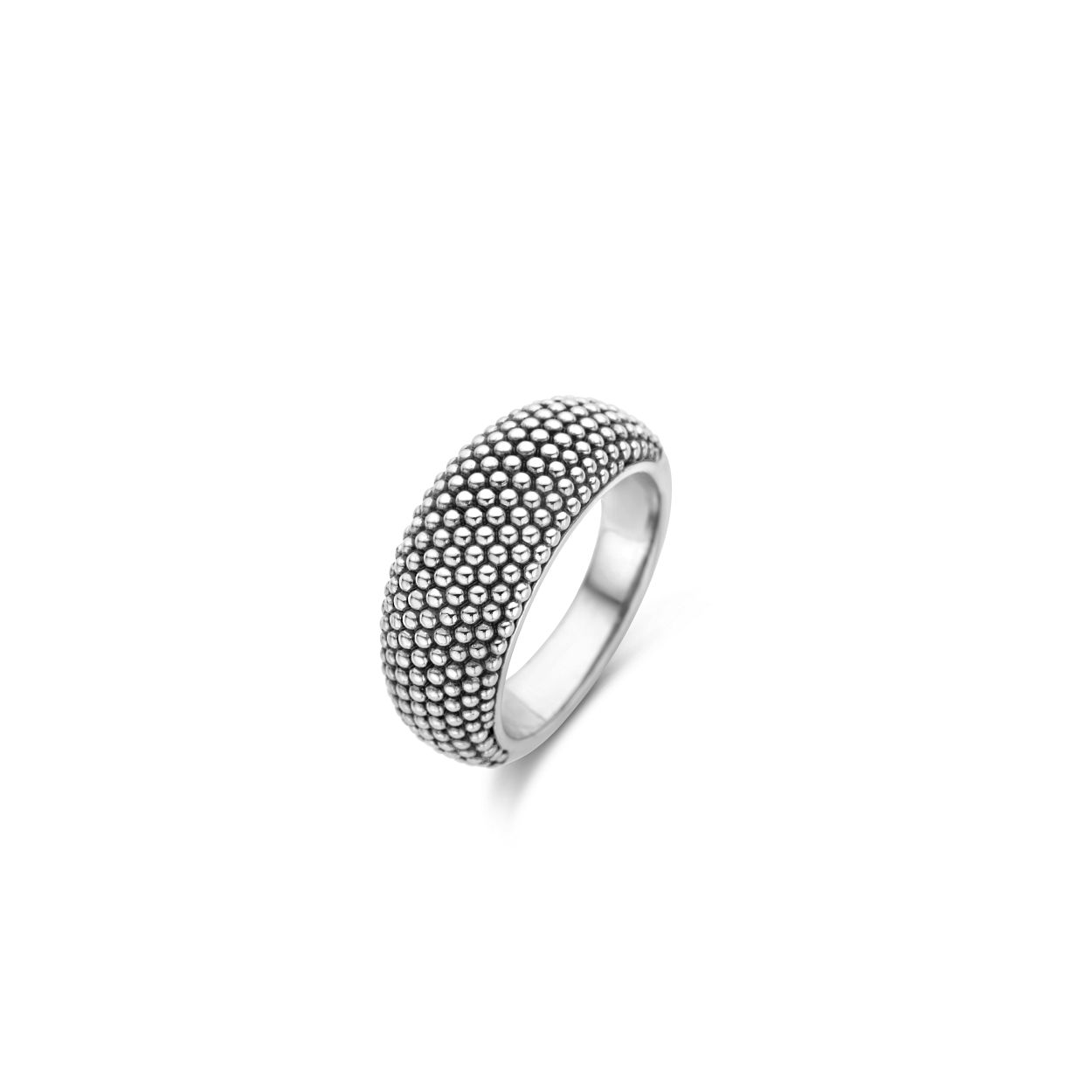 De TI SENTO - Milano ti-sento-milano-ring-12277si 12277SI is gemaakt van Zilver platina verguld. De kleurstelling van deze ring is Zilver. Alle TI SENTO - Milano producten worden geleverd in een luxe geschenkverpakking.