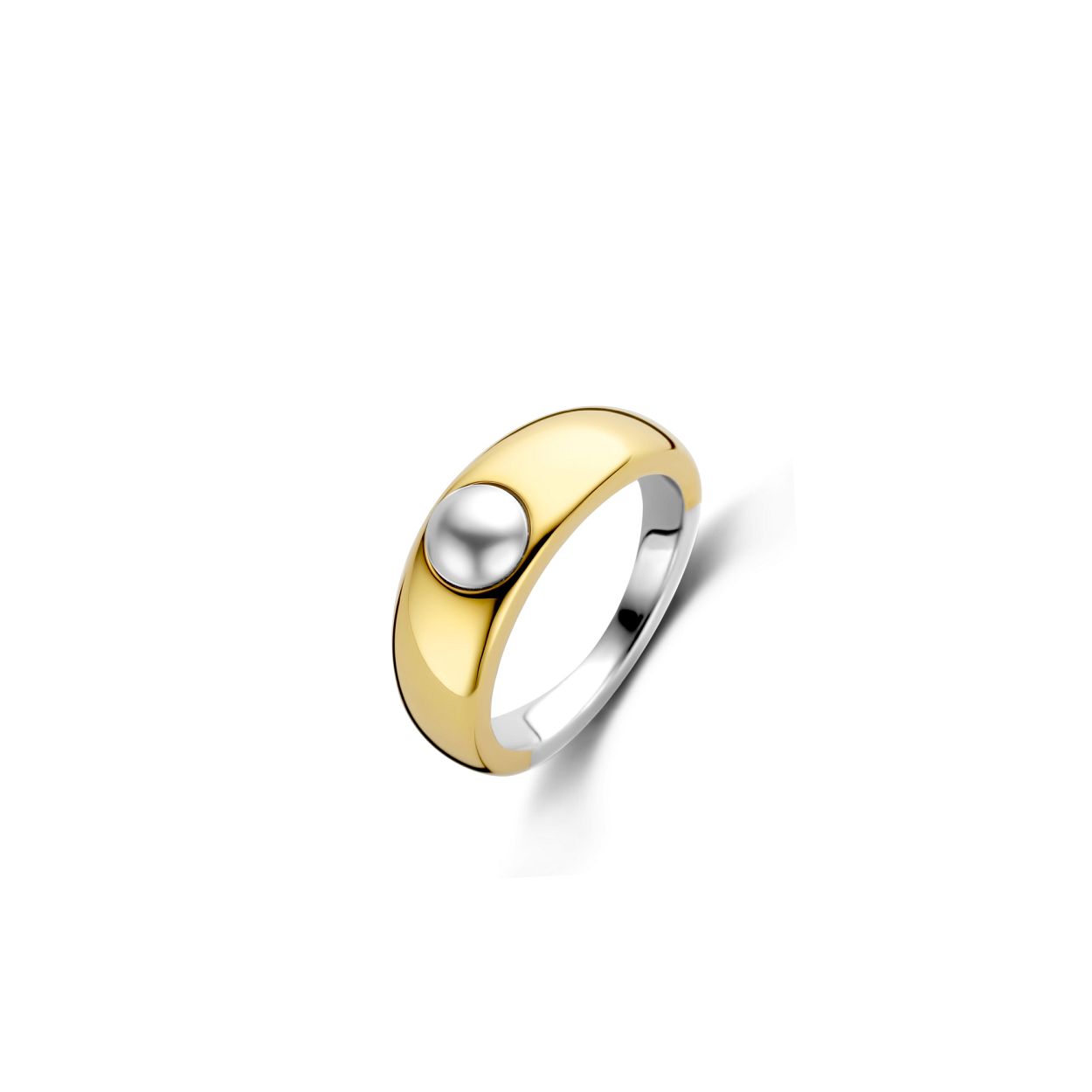 De TI SENTO - Milano ti-sento-milano-ring-12283yp 12283YP is gemaakt van Zilver gold plated. De kleurstelling van deze ring is Wit (Letter). Alle TI SENTO - Milano producten worden geleverd in een luxe geschenkverpakking.