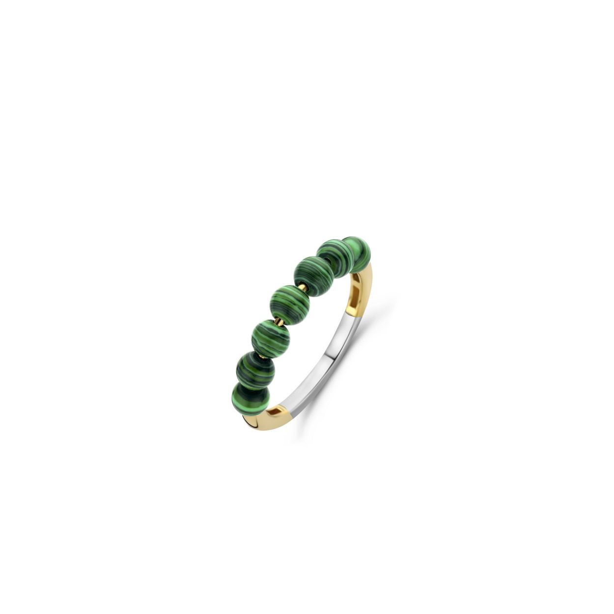 De TI SENTO - Milano Ring 12284MA is gemaakt van Zilver gold plated. De kleurstelling van deze ring is Malachiet. Alle TI SENTO - Milano producten worden geleverd in een luxe geschenkverpakking.