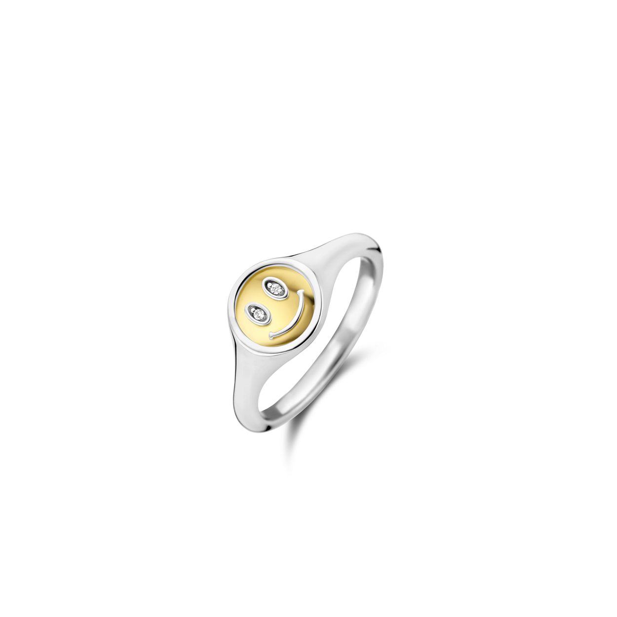 De TI SENTO - Milano Ring 12286ZY is gemaakt van Zilver gold plated. De kleurstelling van deze ring is Zirkonia met geel verguld. Alle TI SENTO - Milano producten worden geleverd in een luxe geschenkverpakking.