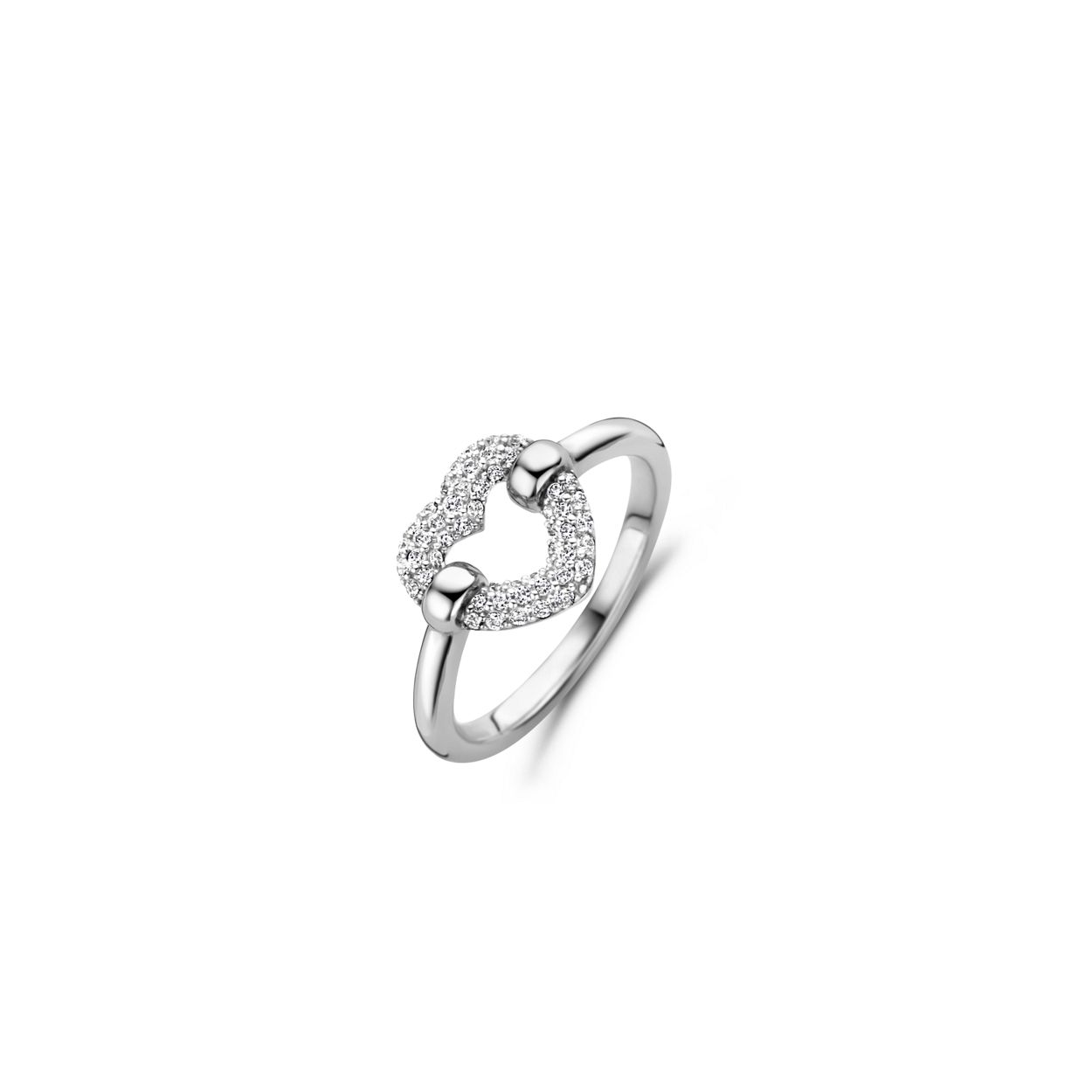 De TI SENTO - Milano Ring 12291ZI is gemaakt van Zilver platina verguld. De kleurstelling van deze ring is Wit. Alle TI SENTO - Milano producten worden geleverd in een luxe geschenkverpakking.