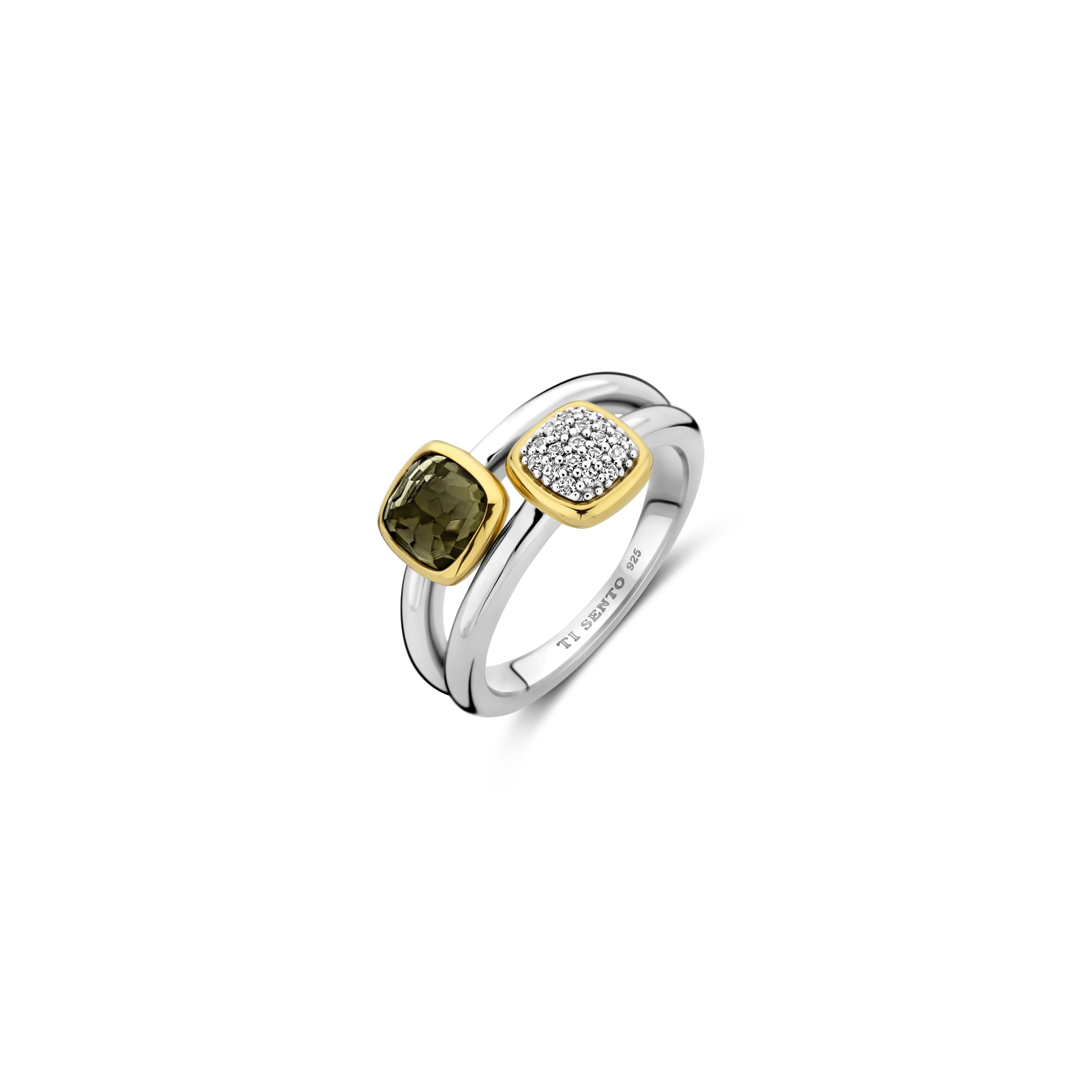 Dit is een ring van het merk Ti Sento Milano