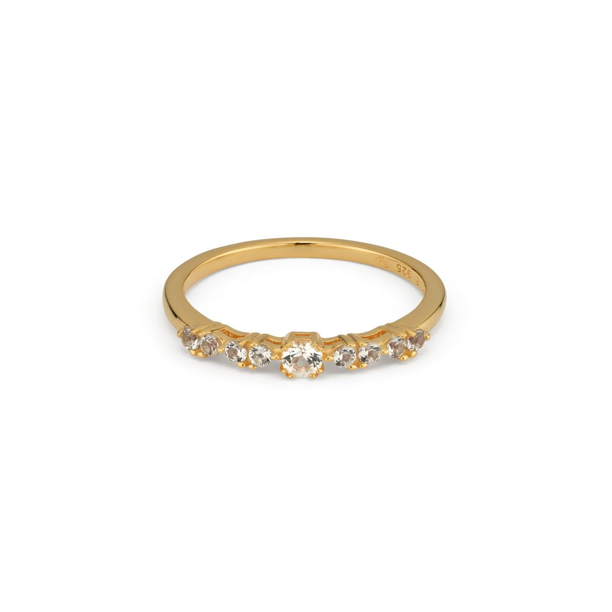 Klassieke ring met stenen - 12466Y