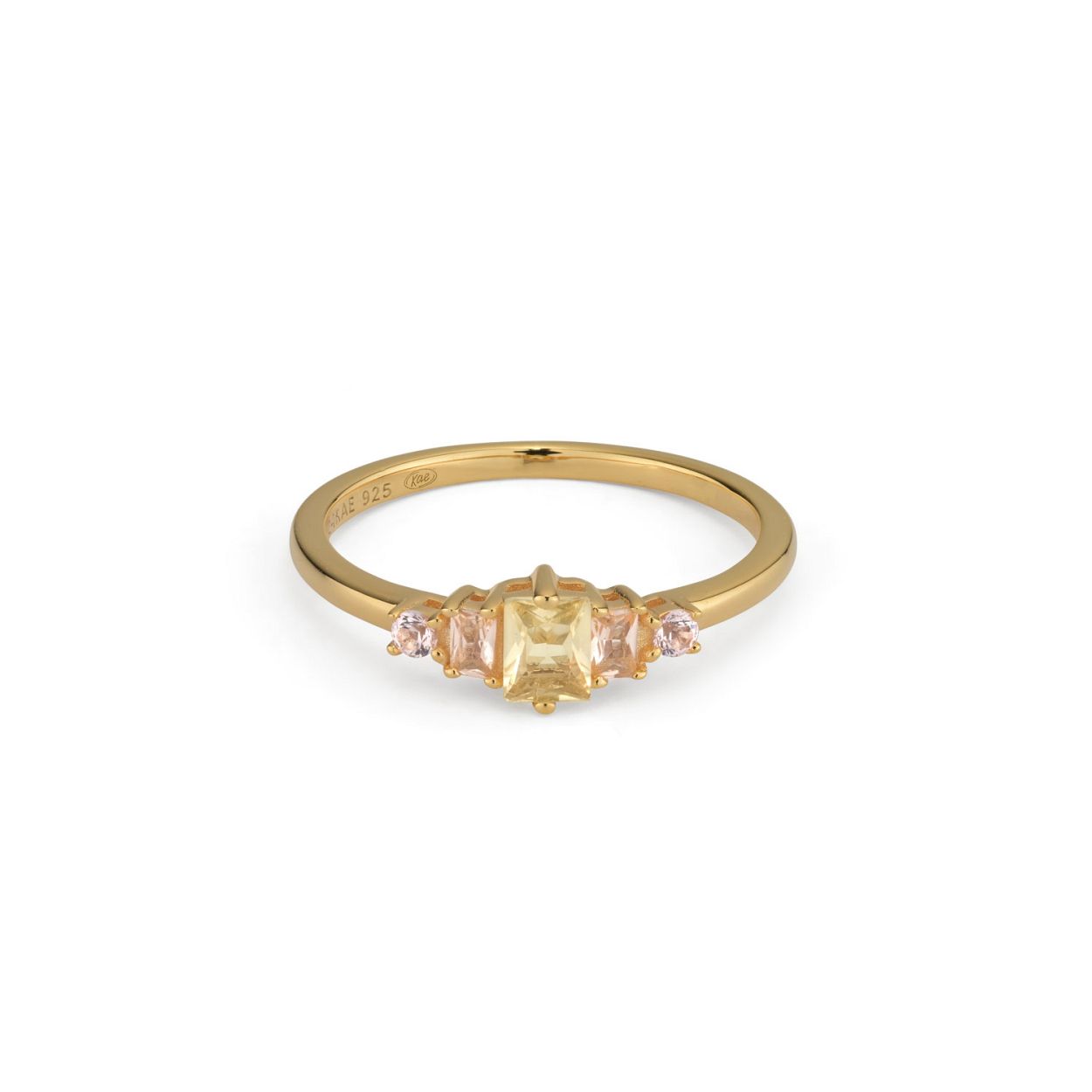 Ring met kleurstenen - 12467Y