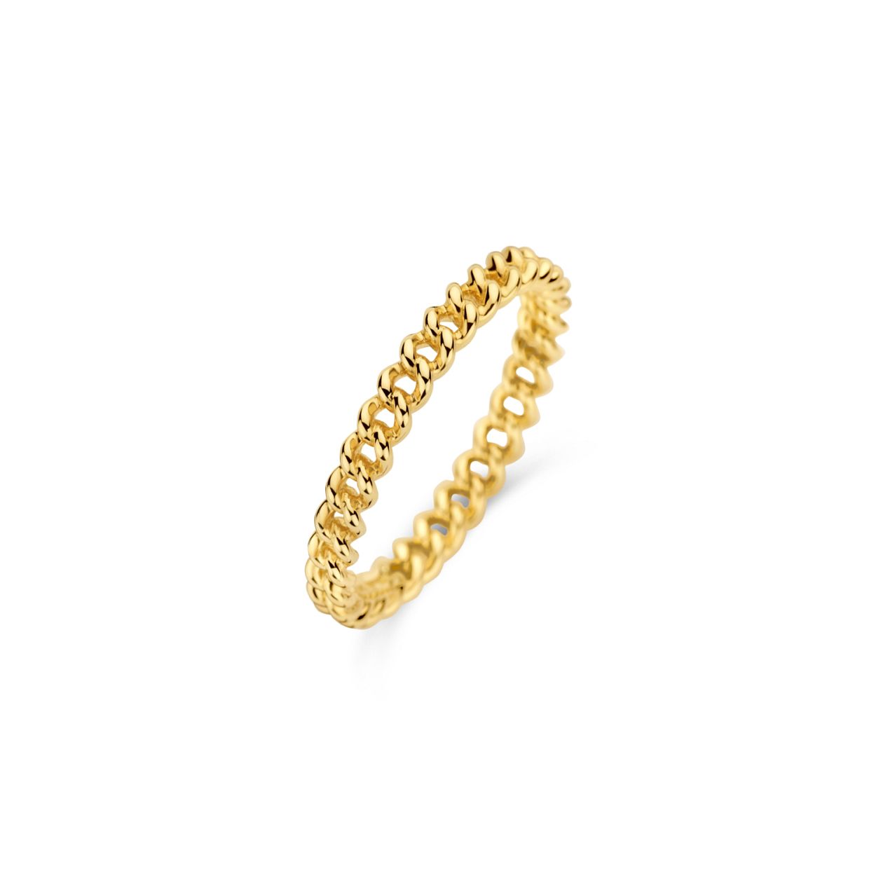 Blush - Geelgouden fantasie ring - 1247YGO/56