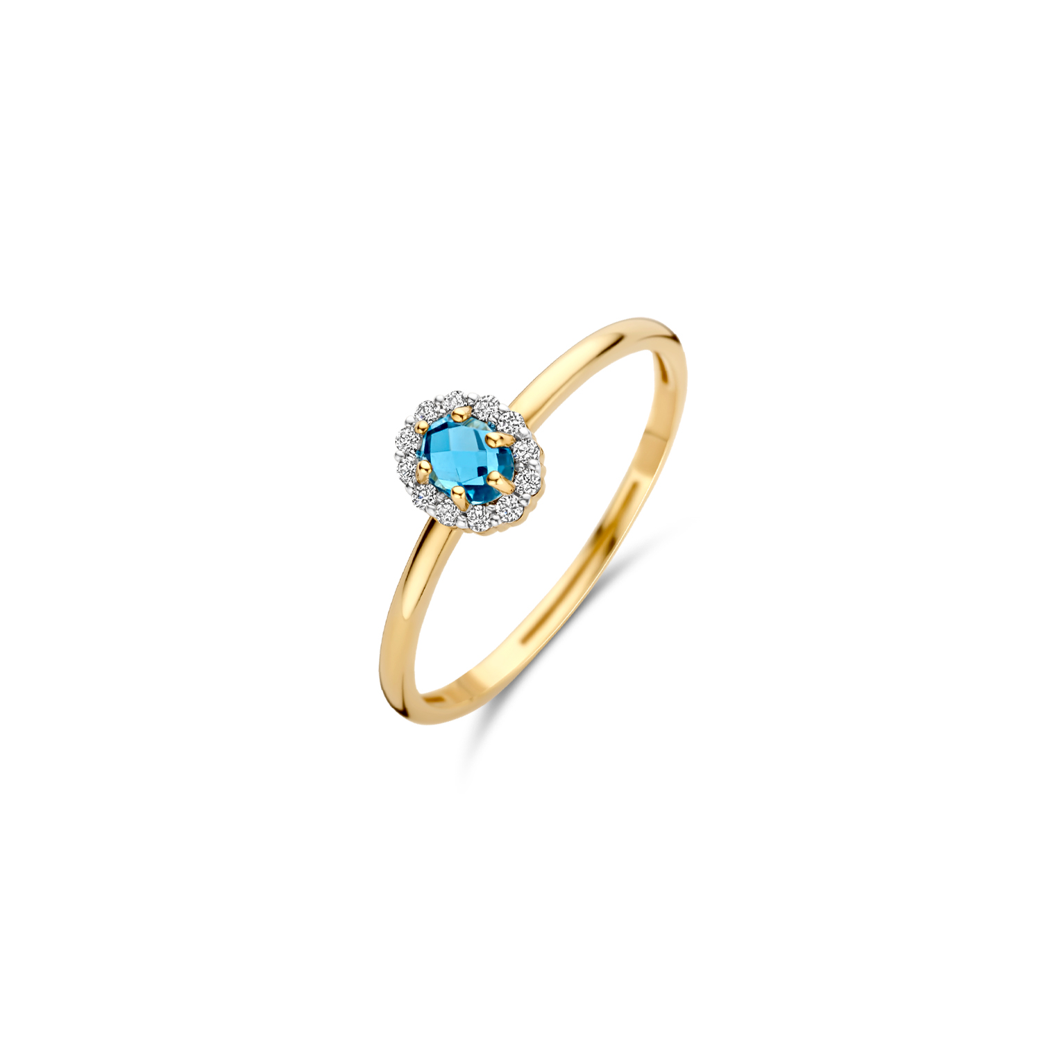 Deze prachtige blush ring is voorzien van een saffier in maat 54. De ring is gemaakt van hoogwaardig materiaal en heeft een elegante uitstraling. De beste manier om deze ring te dragen is als statement piece bij een eenvoudige outfit, zodat de ring echt opvalt. Een must-have voor elke moderne vrouw! Maak je look compleet met deze schitterende ring.