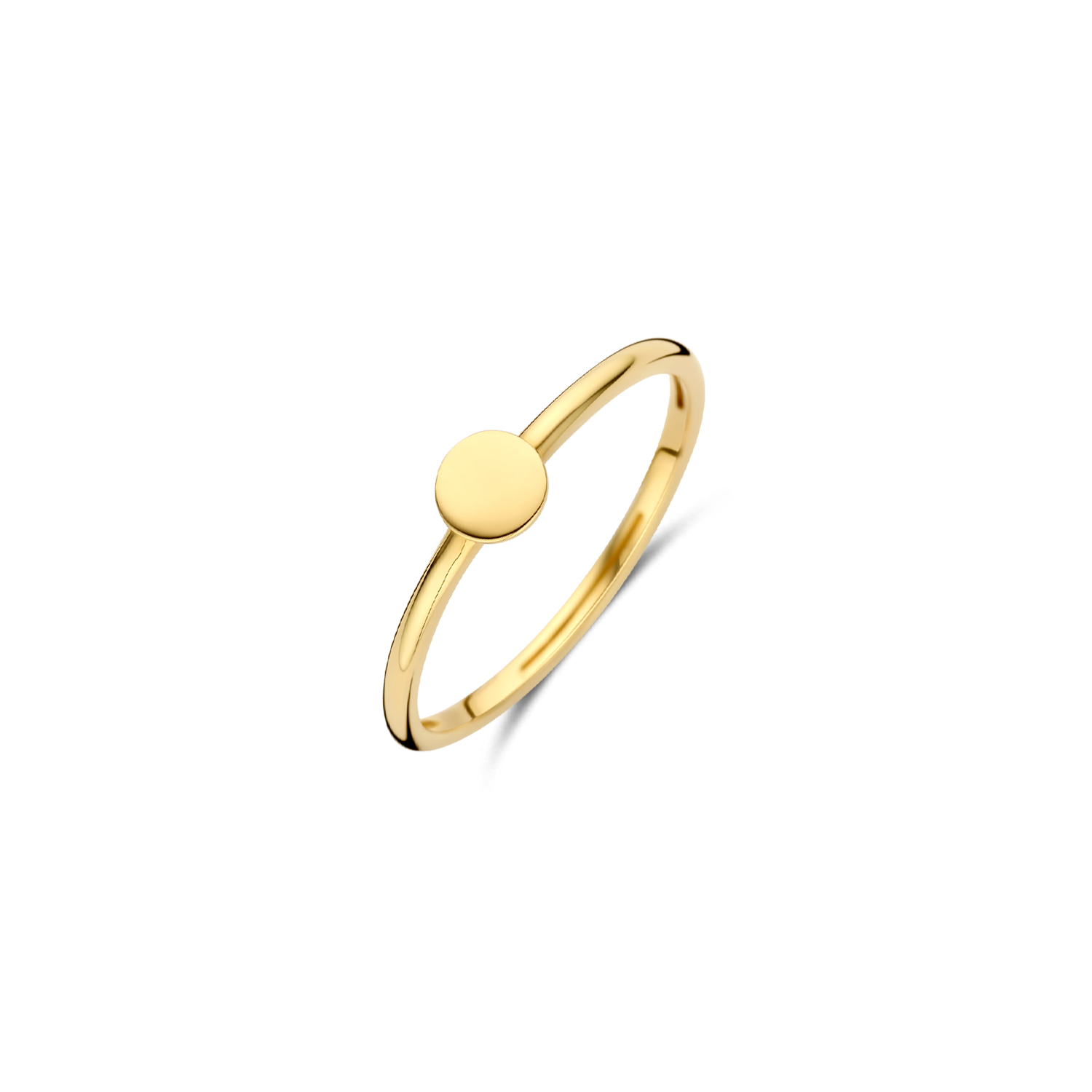 Blush - Geelgoud (14k) graveerring - 1275YGO/56