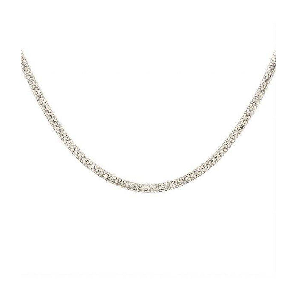 Zilveren collier