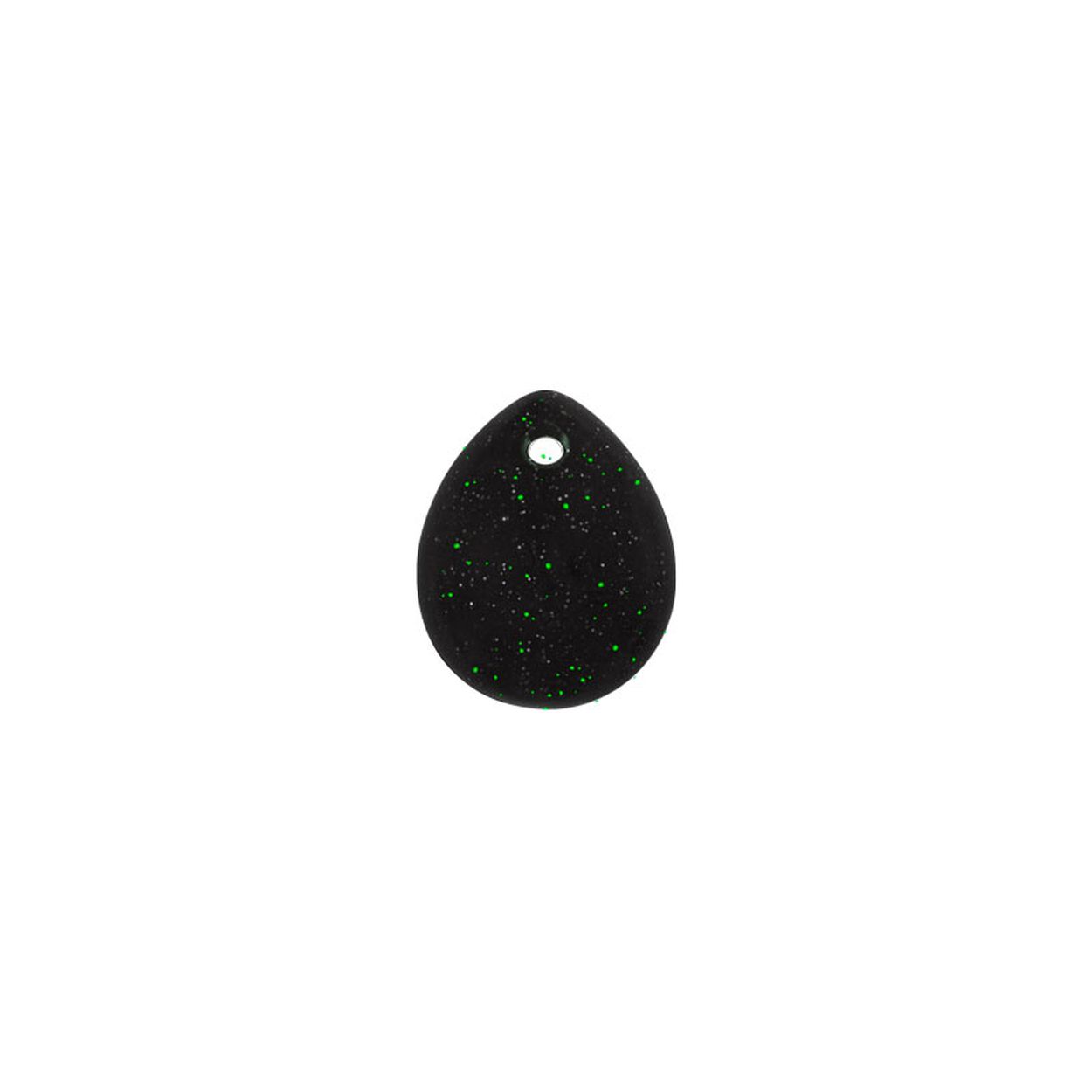 MY iMenso Carezza Goccy single stone "Green Sand"15mm