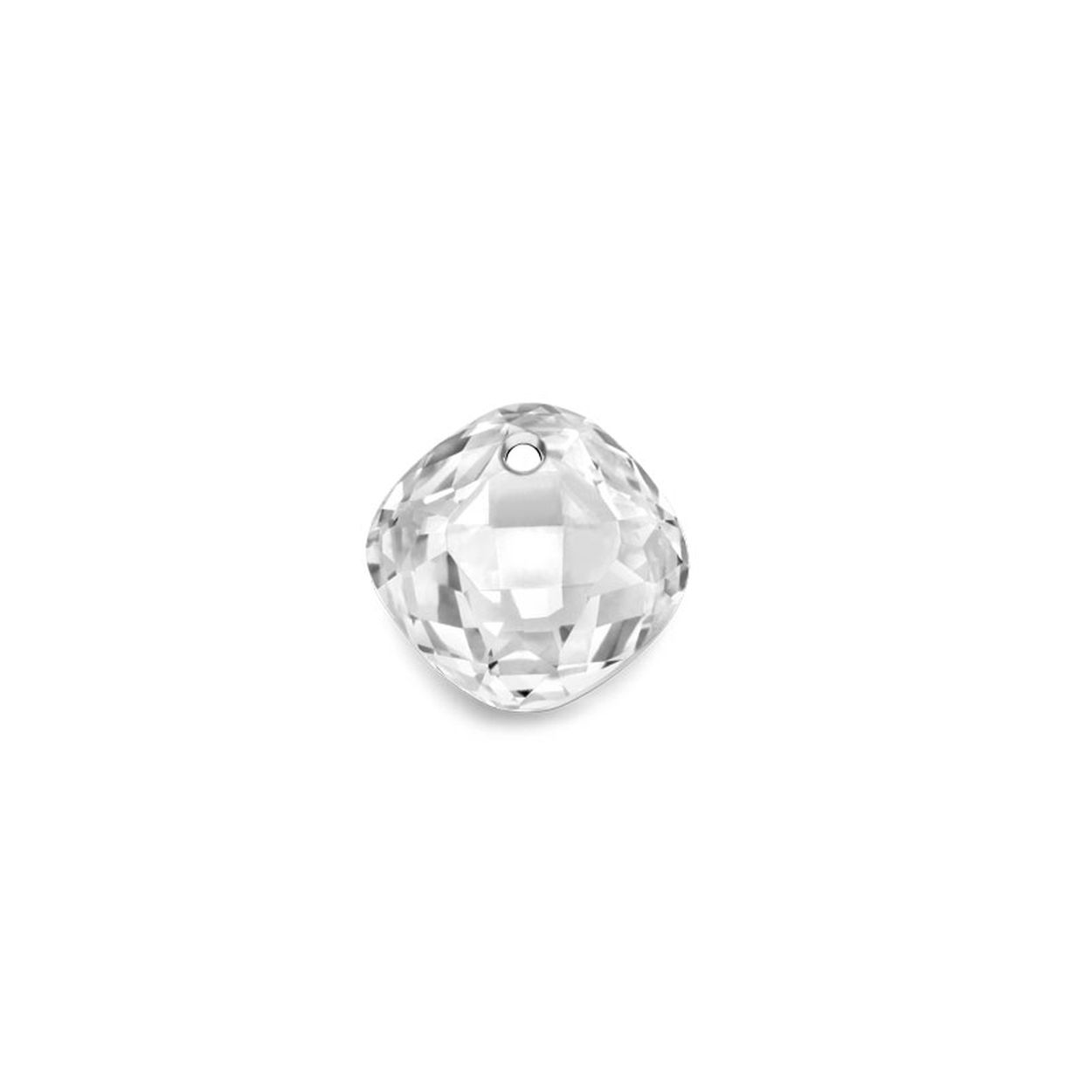 MY iMenso Carezza Quadrati single stone "white CZ"faceted 12mm
