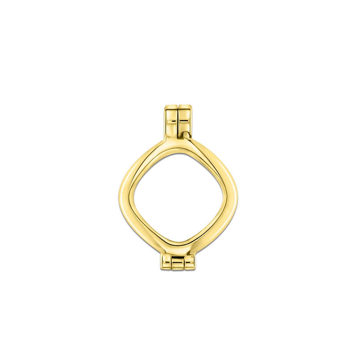 Deze hanger is van het merk MY Imenso. Het is een damessieraad gemaakt van goud. De hanger is goud van kleur.
