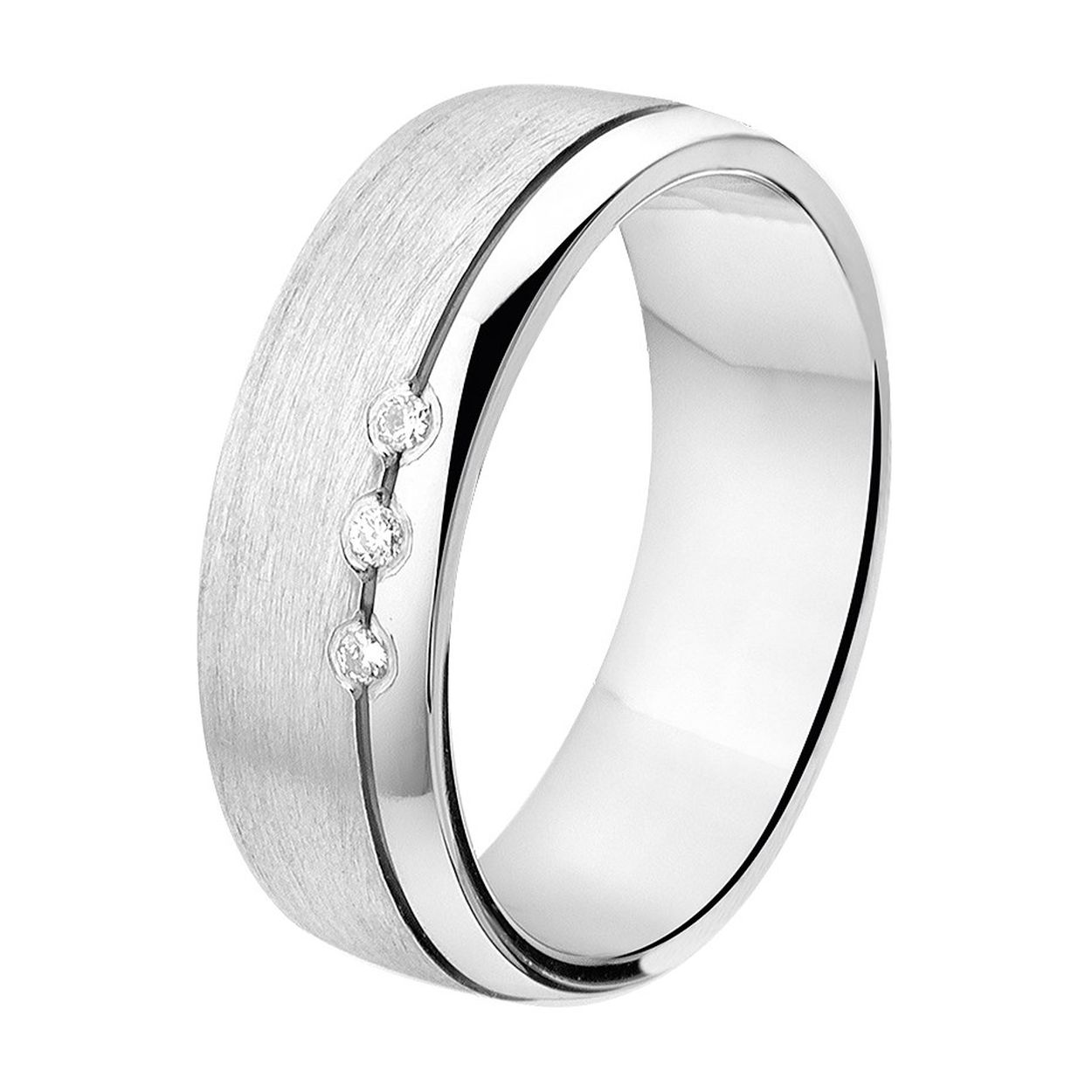 De ring heeft een breedte van 6mm.