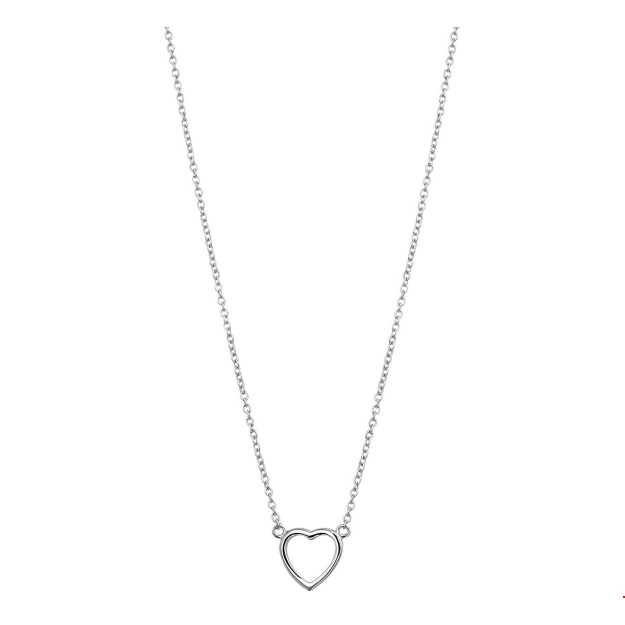 Collier Zilver Open Hart 41-45cm
Uniekenummer serie: VR1322374
Doelgroep: dames

Breedte: 9.5
Kortste lengte: 41
Langste lengte: 45
Hoogte: 9.5