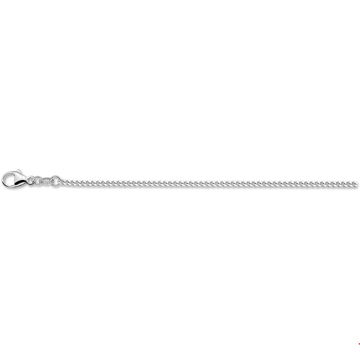 Dit prachtige juweel, de Collier Zilver Gourmet 45cm, is gemaakt van hoogwaardig zilver en heeft een klassiek design dat bij elke outfit past. De collier kan op verschillende manieren gedragen worden, als een statement stuk op zichzelf of in combinatie met andere kettingen voor een gelaagde look. Het is een tijdloos accessoire dat elke outfit een extra touch of elegance geeft. Maak je look compleet met deze schitterende collier!