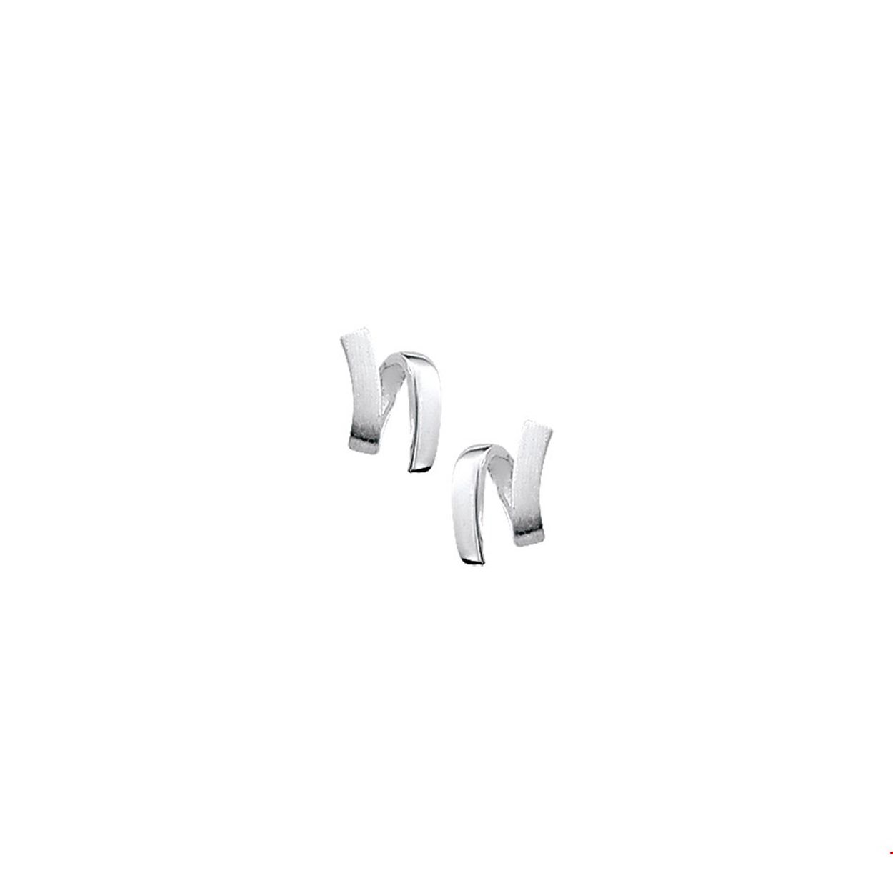 OORSTEKERS ZILVER
FANTASIE MAT/GLANS
