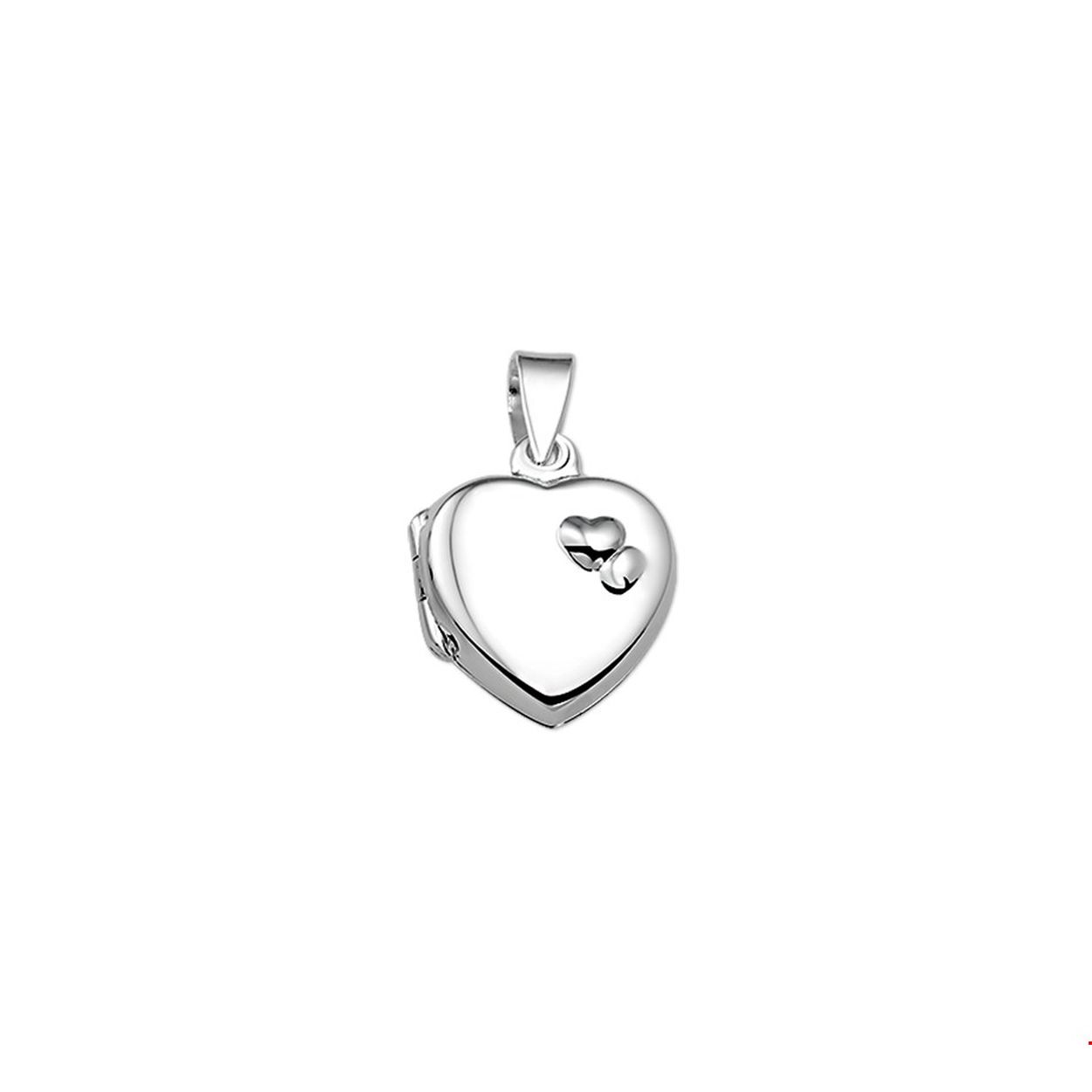 Zilver medaillon hart
Uniekenummer serie: VR1323344
Doelgroep: dames
Breedte: 12.5mm
Hoogte: 13mm
