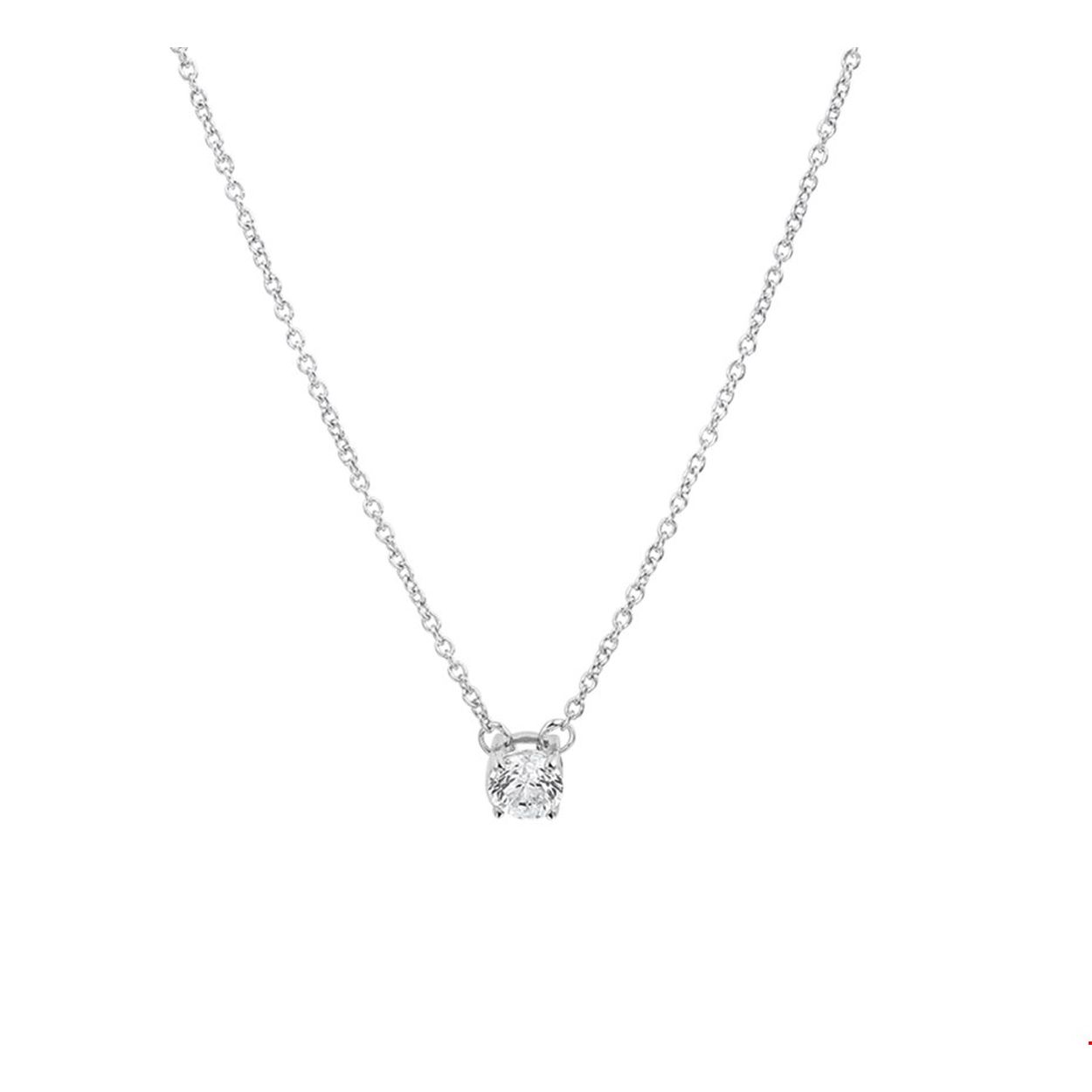 COLLIER ZILVER
Breedte: 1.2
Kortste lengte: 41
Langste lengte: 45

Zetting: chatonzetting