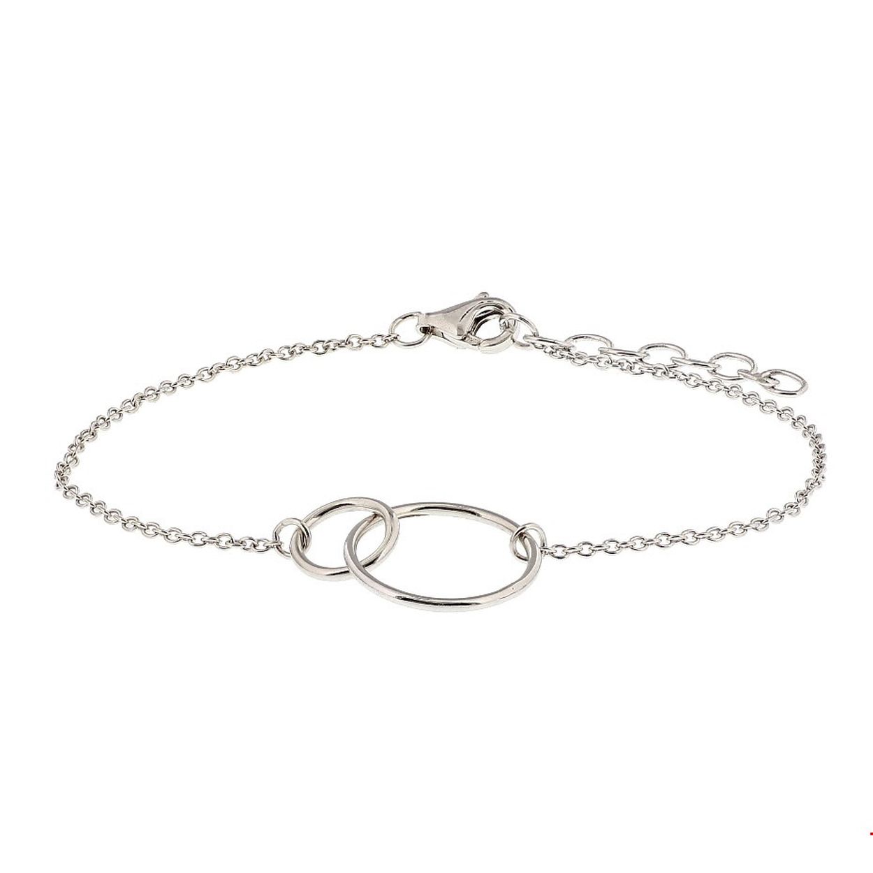 Armband rondjes 
Doelgroep: dames
Breedte: 1.3mm
Kortste lengte: 16cm
Langste lengte: 18.5cm