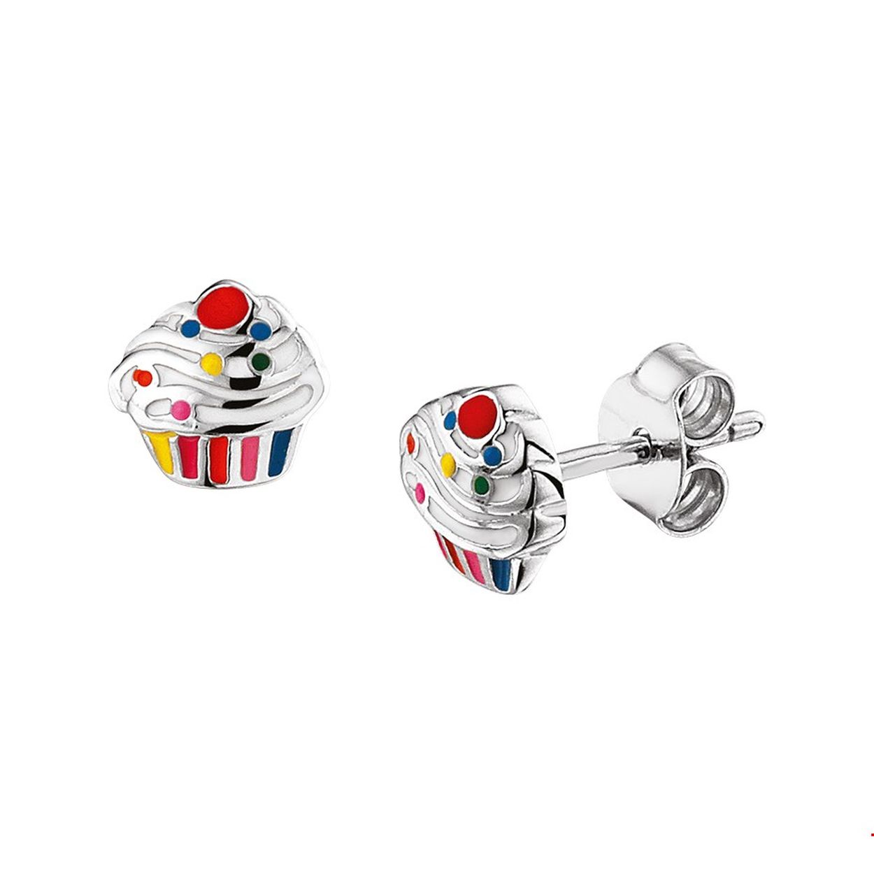Zilveren oorknop cupcake
Breedte: 7mm
Hoogte: 7mm