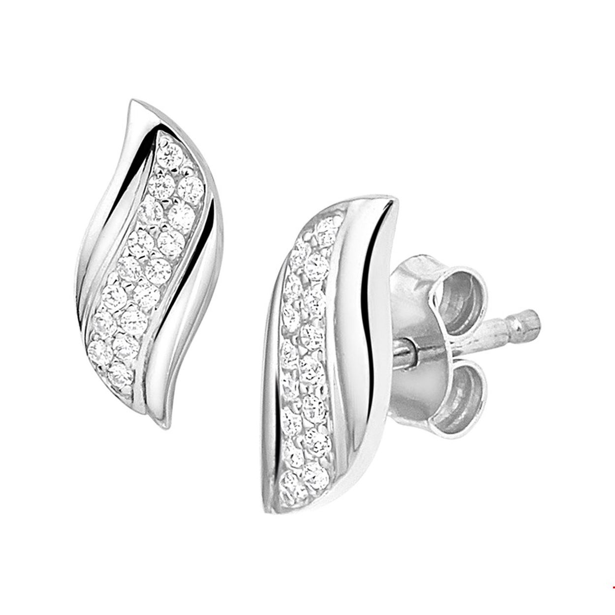 Zilver oorknoppen zirkonia
Uniekenummer serie: VR1327304
Doelgroep: dames
Breedte: 5.5mm
Hoogte: 12.5mm