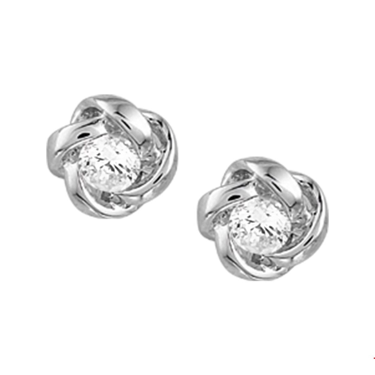 Oorknoppen zilver dames KA1327313