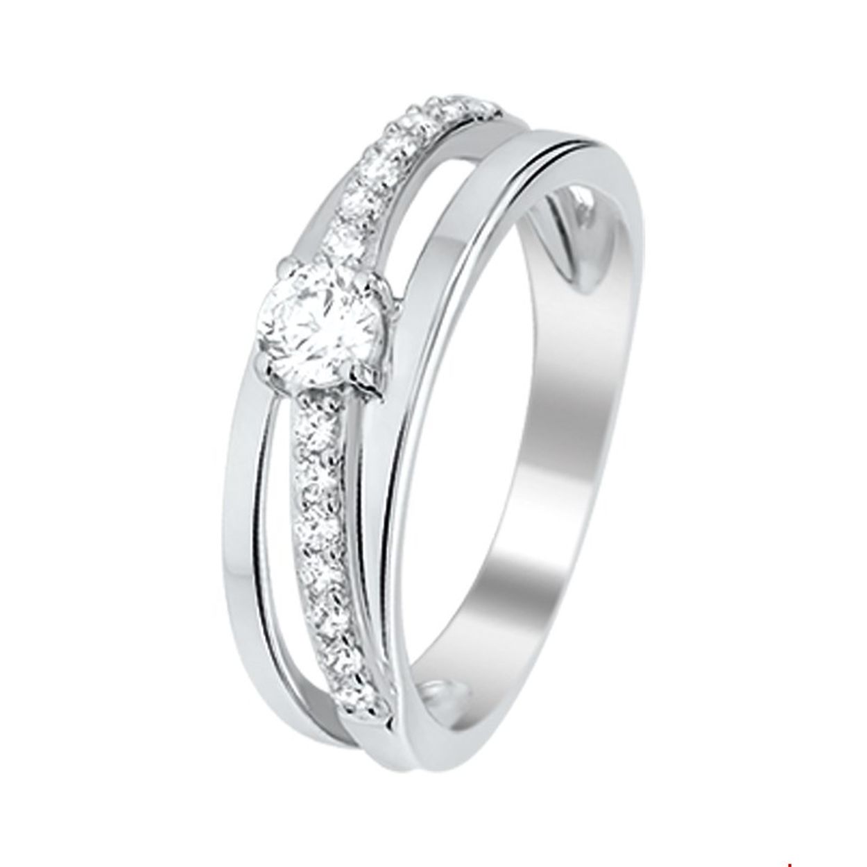 Ring zirkonia zilver  KA1327613