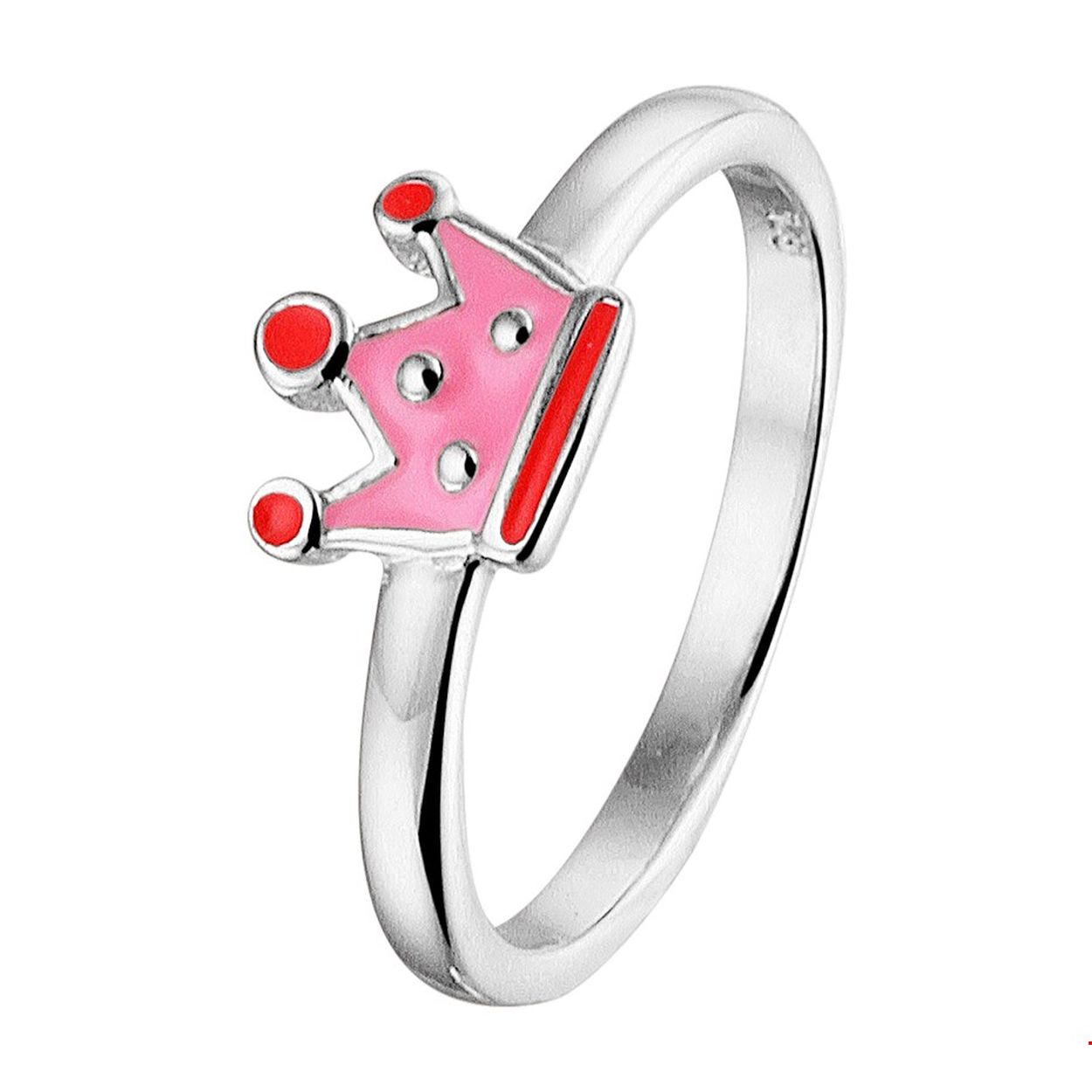 Deze prachtige zilveren ring met kroon heeft een elegante en koninklijke uitstraling. De ring is gemaakt van hoogwaardig zilver en is voorzien van gedetailleerd kroonontwerp. Het is de perfecte keuze voor speciale gelegenheden of als een statement accessoire. Draag deze ring op zichzelf voor een subtiele look of stapel hem met andere ringen voor een meer gedurfde uitstraling. Maak je look compleet met deze schitterende ring!