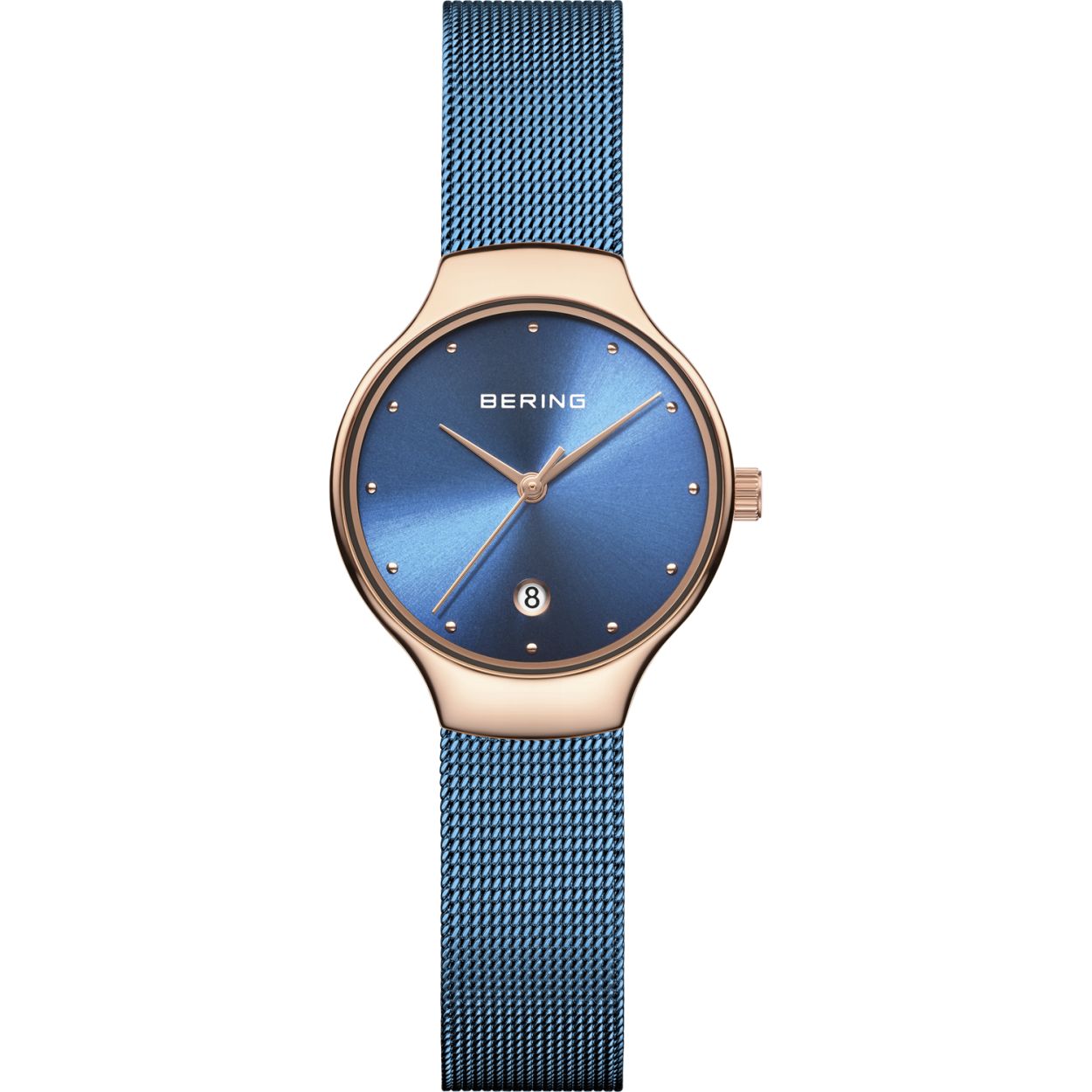 Dit Bering horloge heeft een prachtige klassieke uitstraling. Het horloge is gemaakt van edelstaal en wordt gedragen door dames.