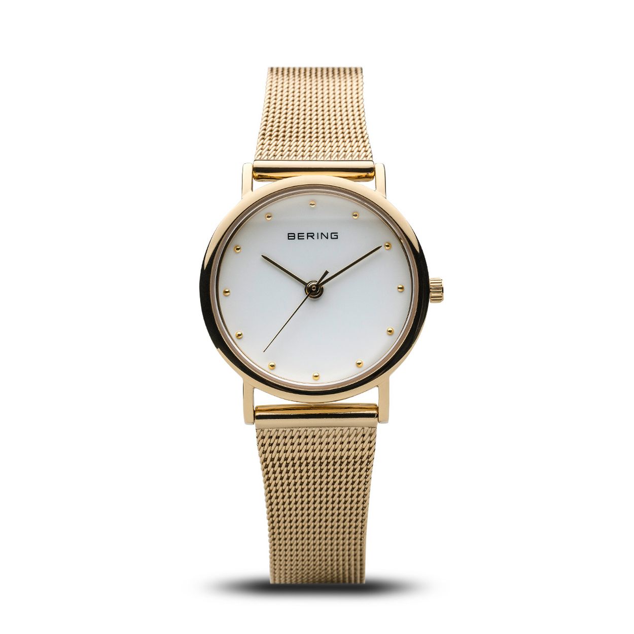 Dit Bering horloge heeft een prachtige klassieke uitstraling. Het horloge is gemaakt van edelstaal en wordt gedragen door dames.