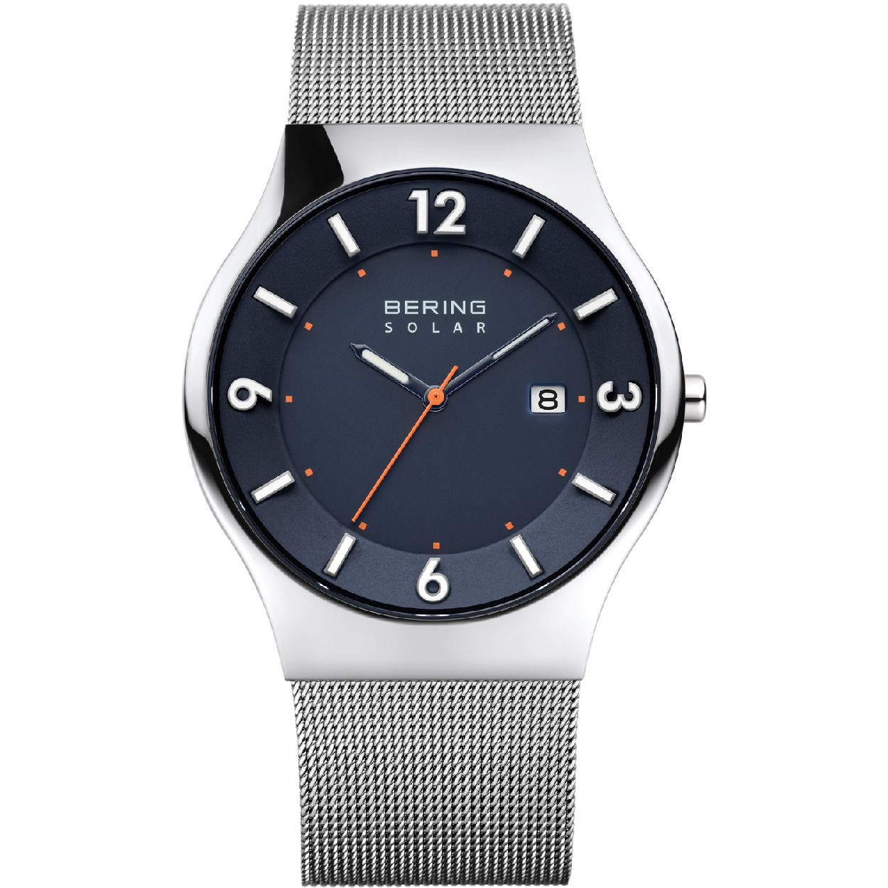 Dit herenhorloge is van het merk Bering. Het is een horloge met een band gemaakt van edelstaal. De diameter van de kast is 40 mm en de kast is 9 mm dik.
De verdere specificaties van het horloge zijn als volgt:
Glassoort: saffier
Bandbreedte (mm): 24
Kastmateriaal: edelstaal
Waterdichtheid: 5 ATM
Techniek: solar