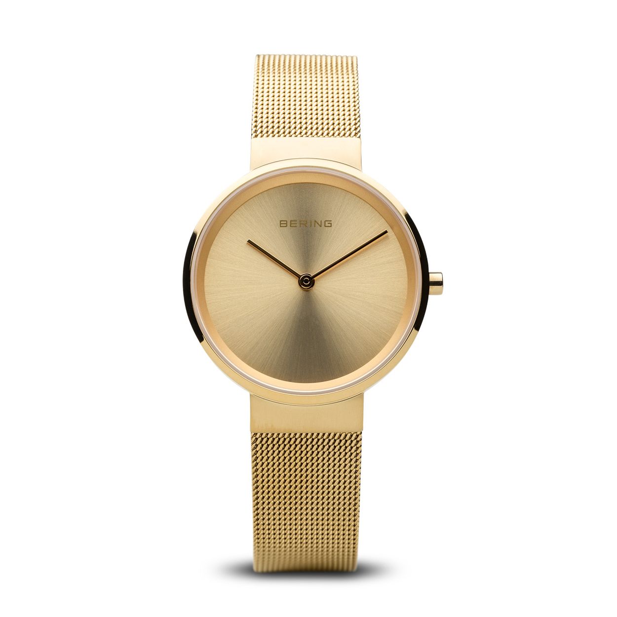 Dit Bering horloge heeft een prachtige klassieke uitstraling. Het horloge is gemaakt van edelstaal en wordt gedragen door dames.
